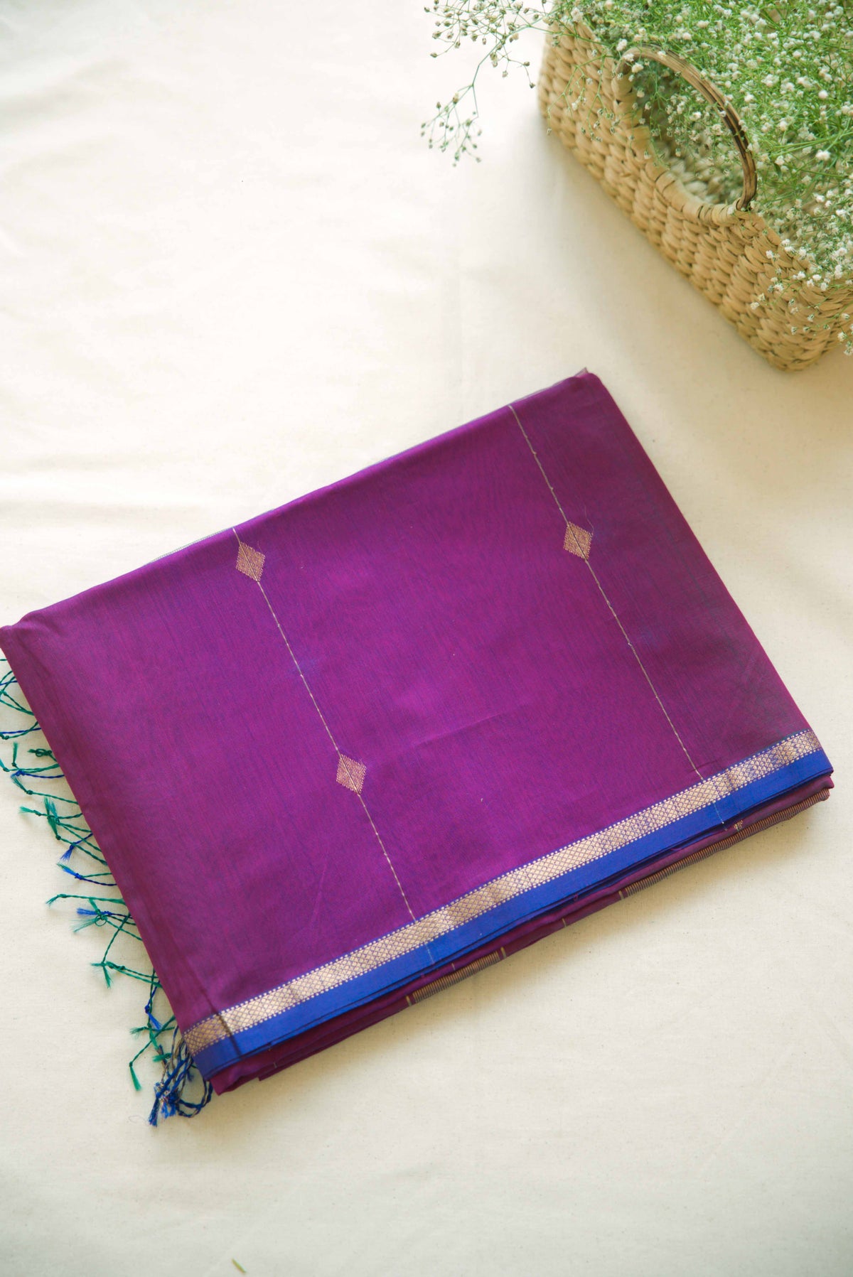 Maheshwari Silk Cotton Saree M033