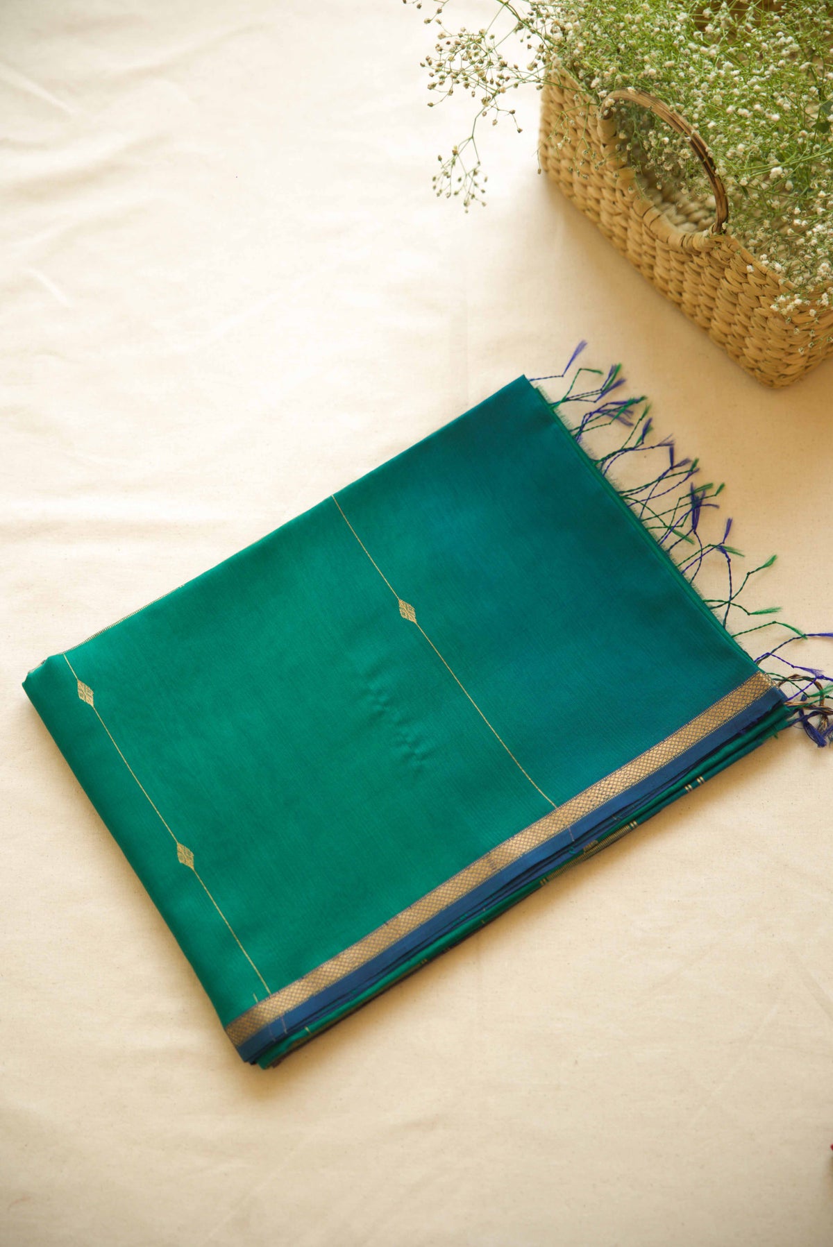Maheshwari Silk Cotton Saree M042