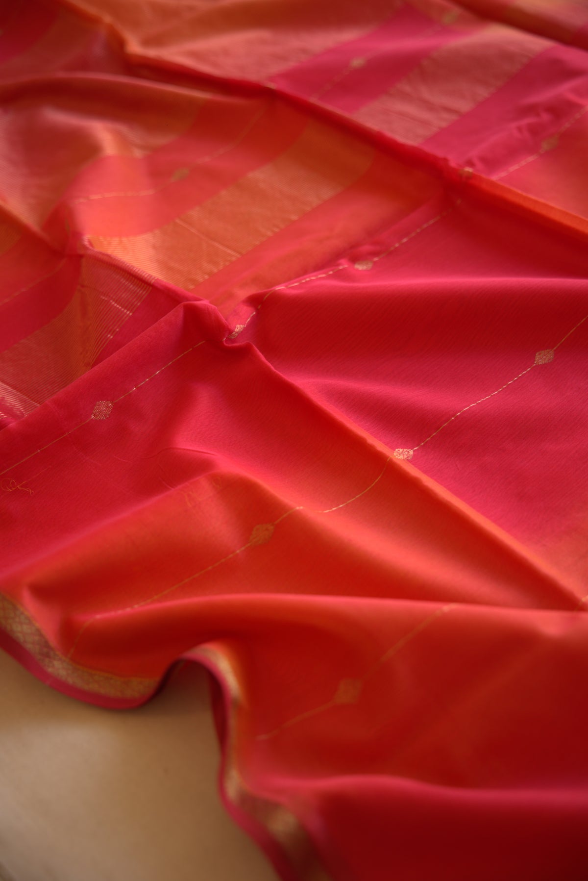 Maheshwari Silk Cotton Saree M044
