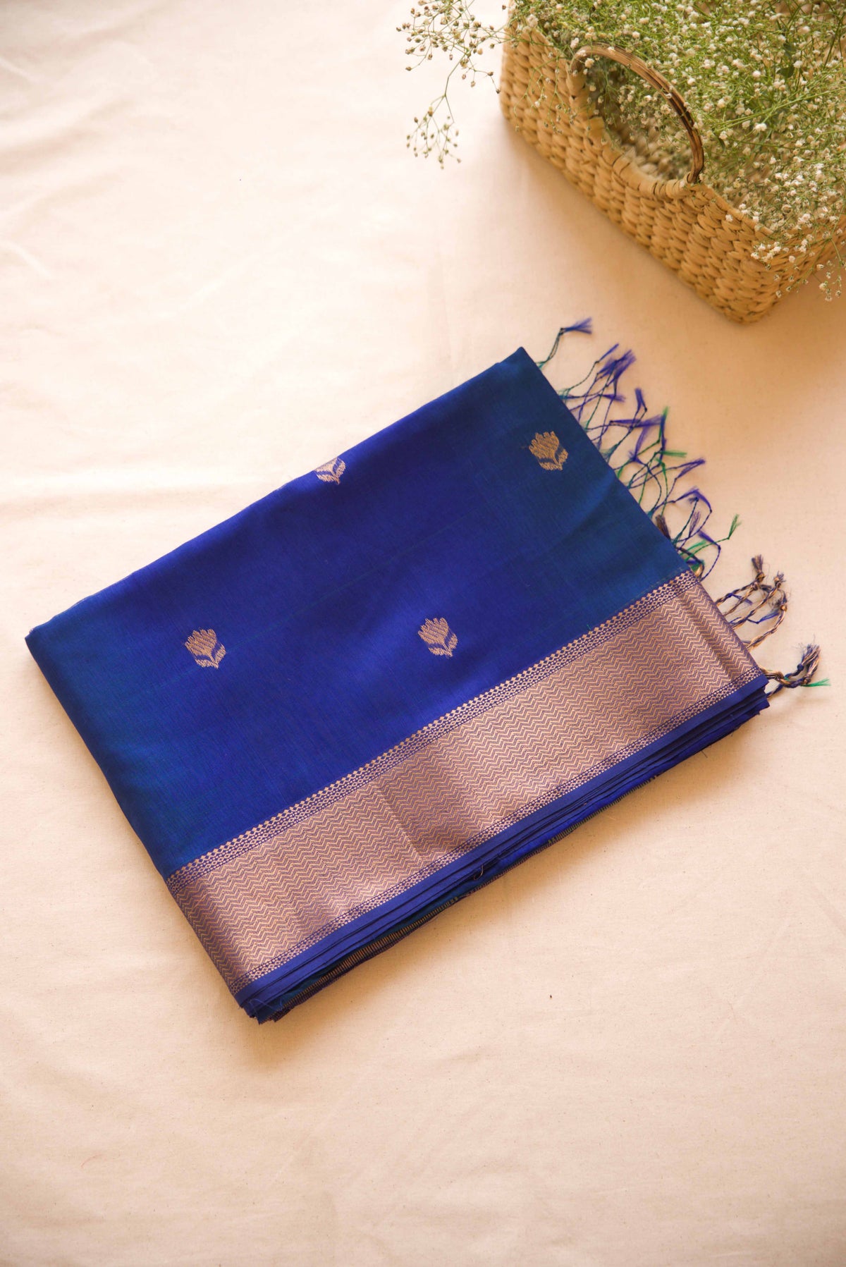 Maheshwari Silk Cotton Saree M046