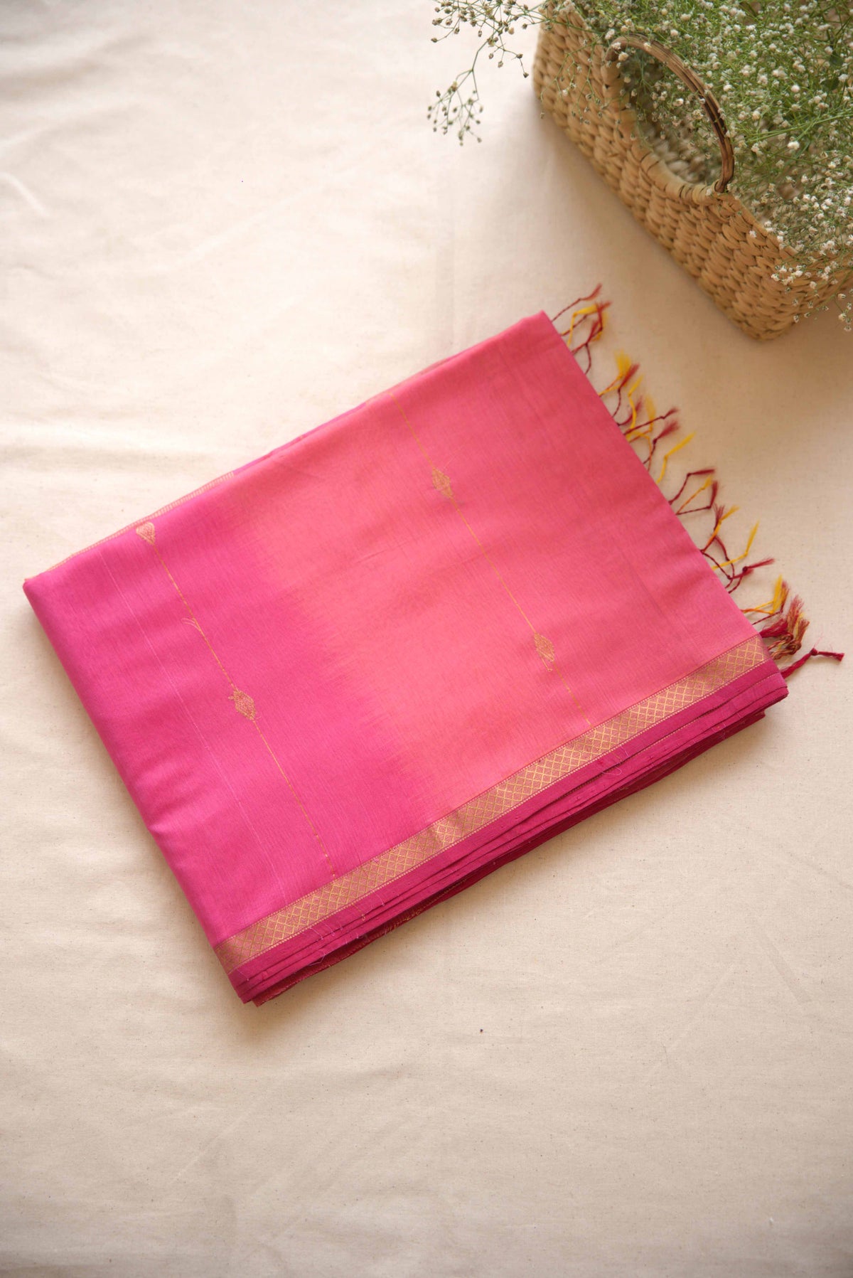 Maheshwari Silk Cotton Saree M047