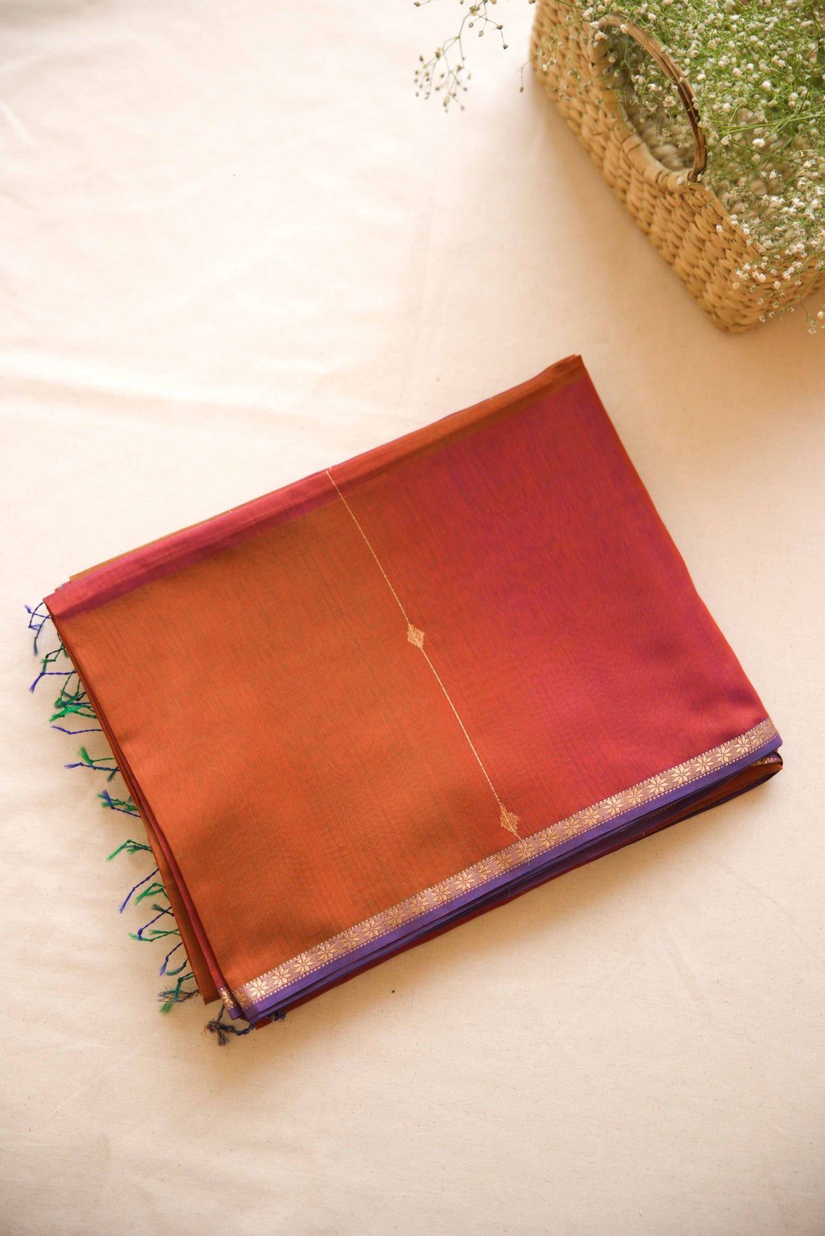 Maheshwari Silk Cotton Saree M050