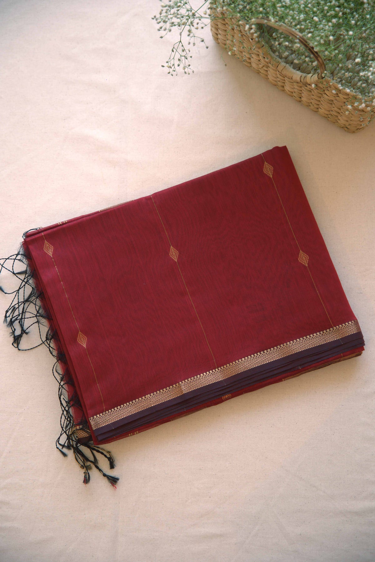Maheshwari Silk Cotton Saree M052