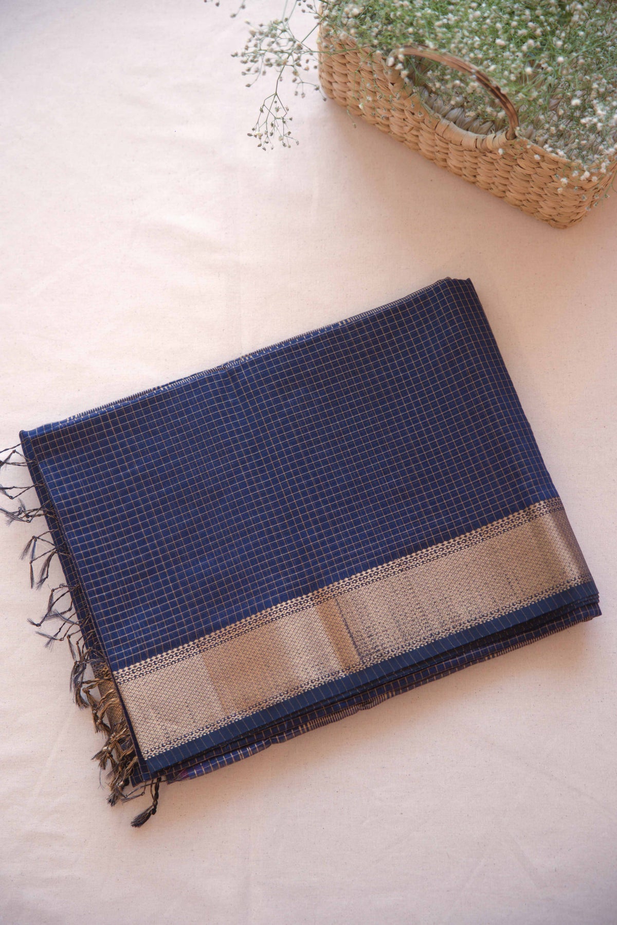 Maheshwari Silk Cotton Saree M054