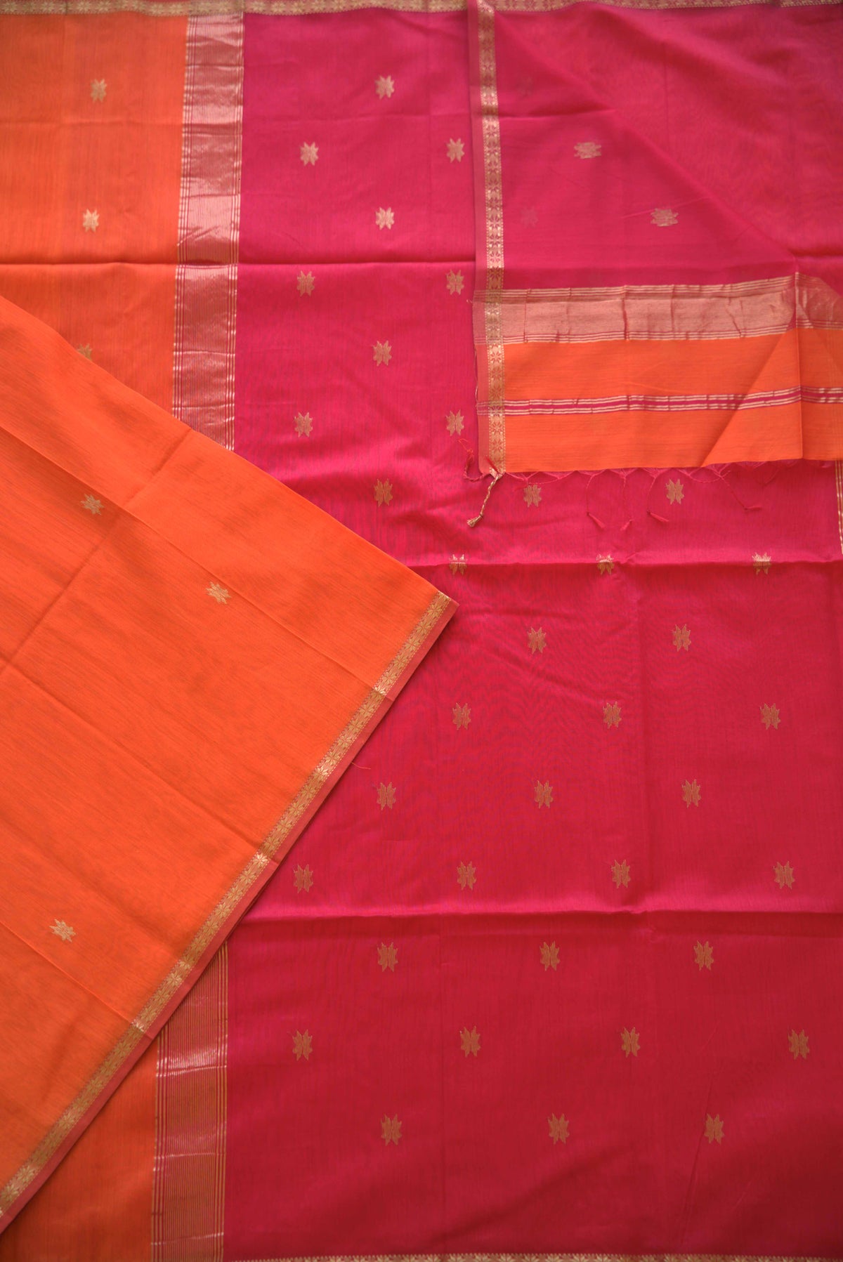 Maheshwari Silk Cotton Saree M055