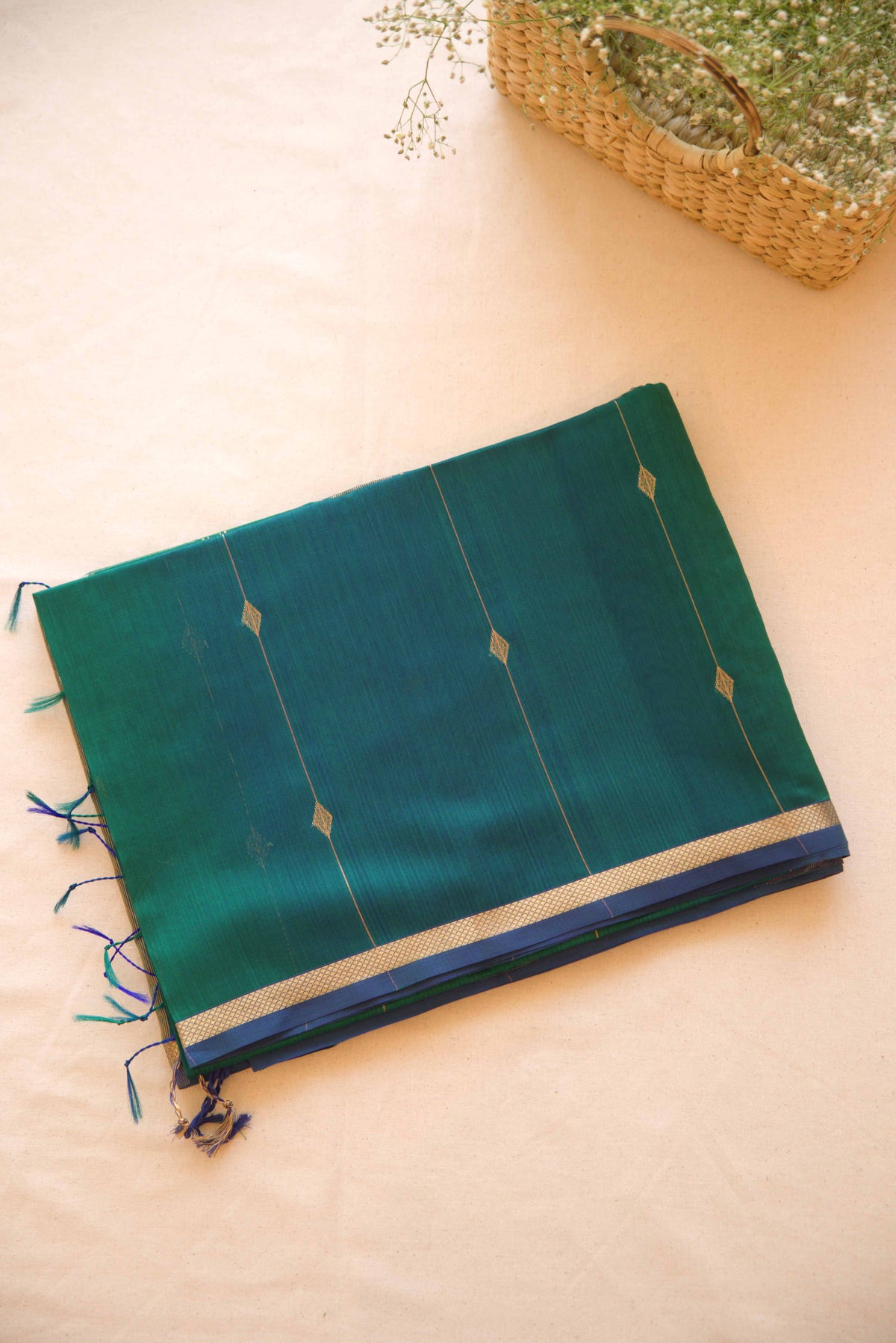 Maheshwari Silk Cotton Saree M059
