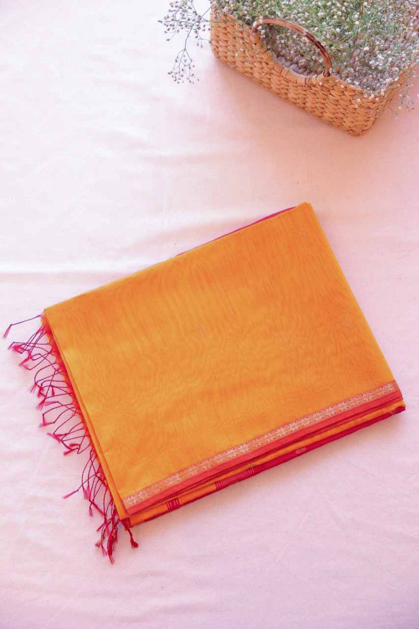 Maheshwari Silk Cotton Saree M079