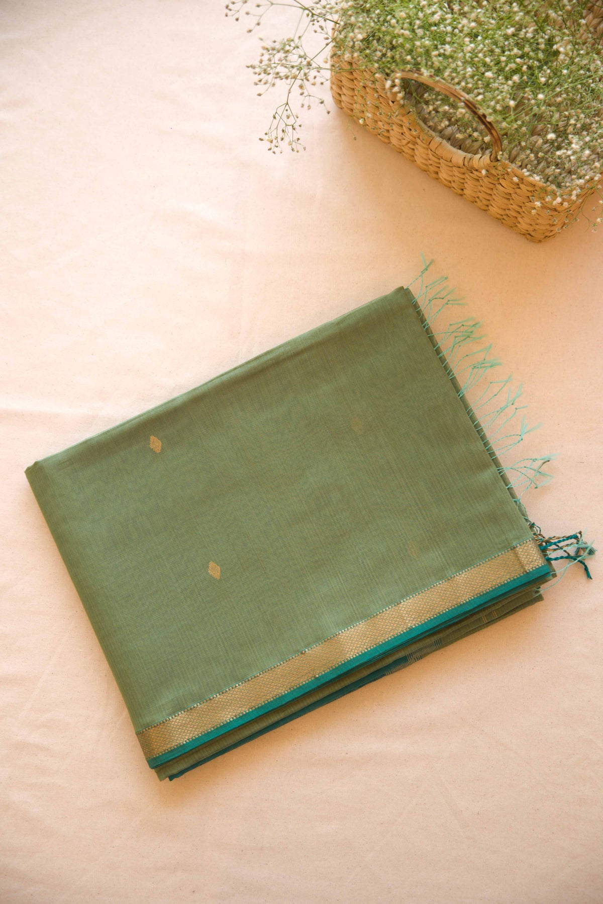 Maheshwari Silk Cotton Saree M081