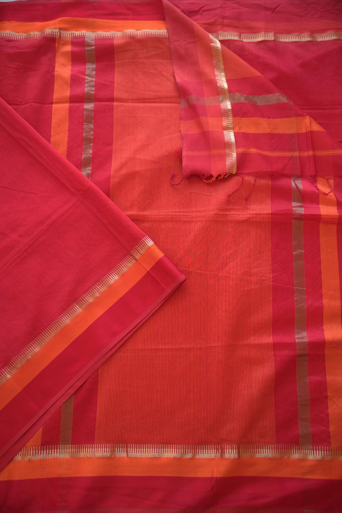 Maheshwari Silk Cotton Saree M065