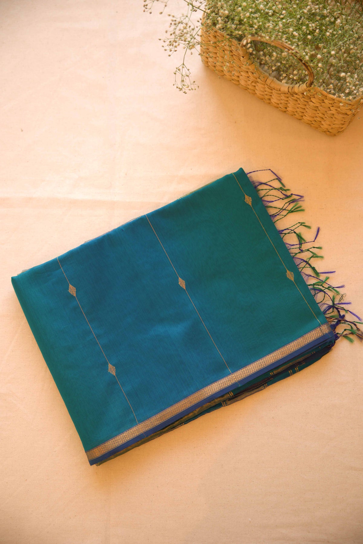 Maheshwari Silk Cotton Saree M074