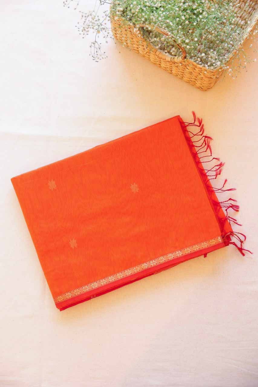 Maheshwari Silk Cotton Saree M082