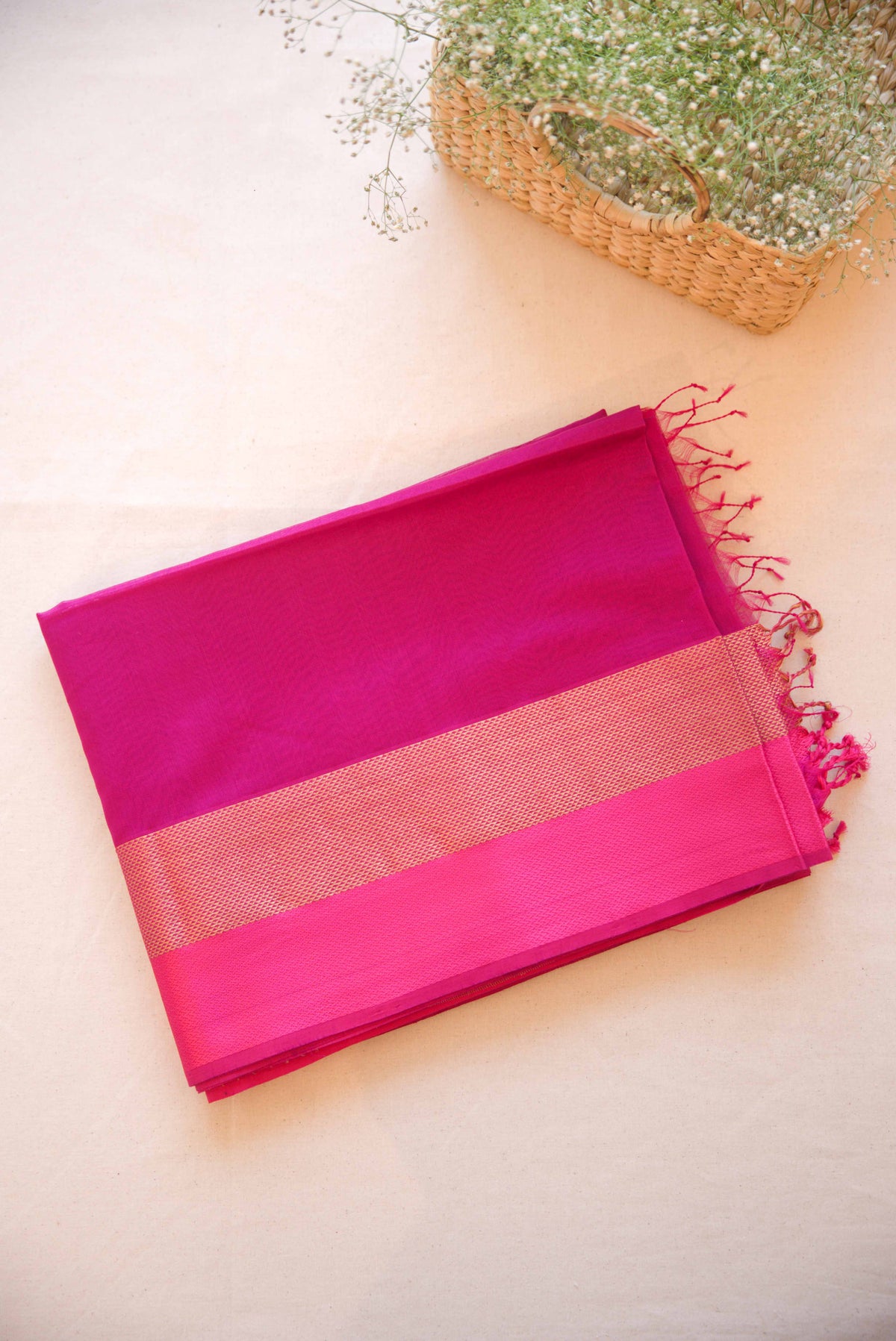 Maheshwari Silk Cotton Saree M085