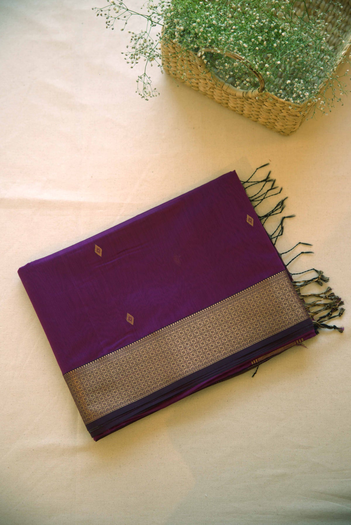 Maheshwari Silk Cotton Saree M087