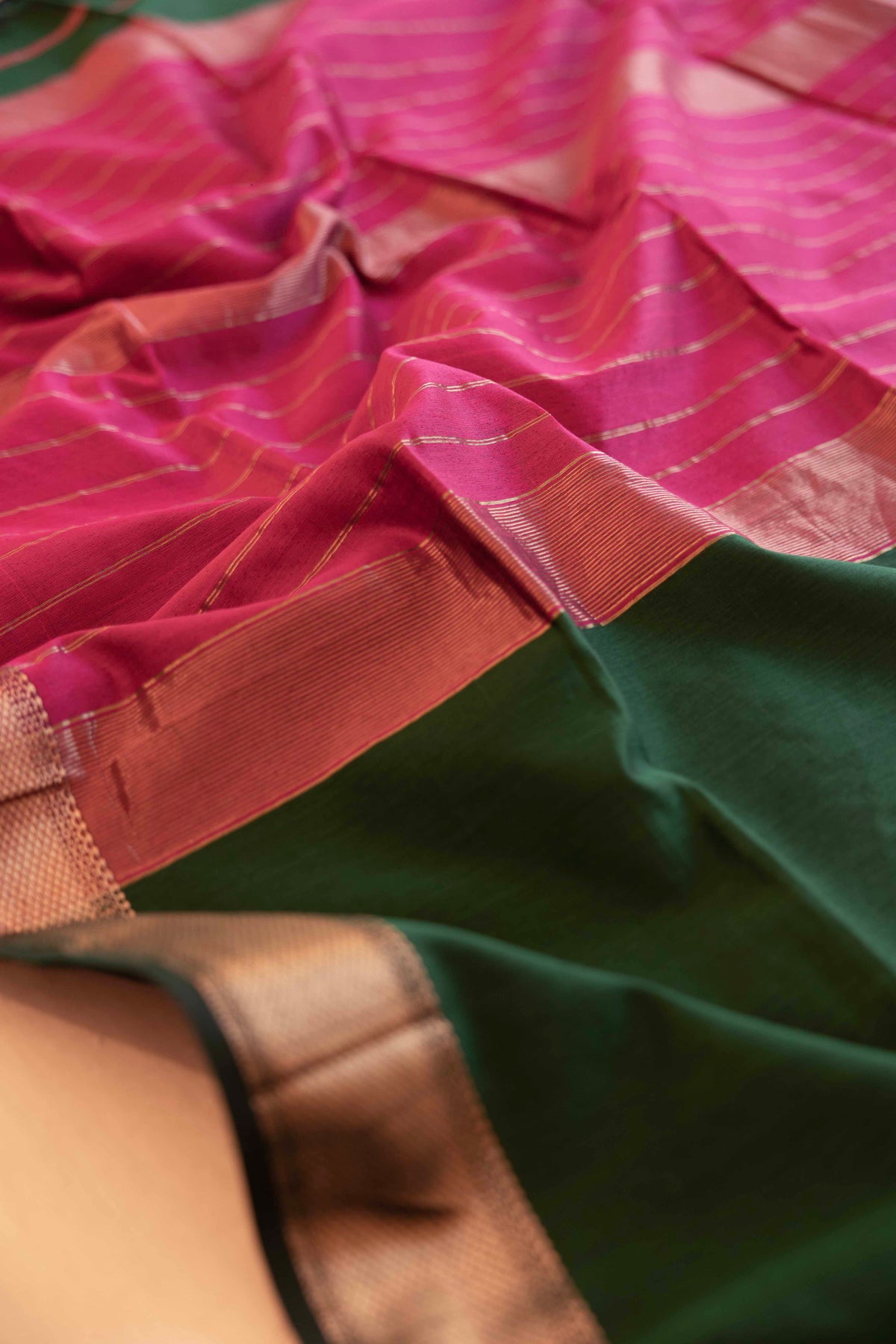 Maheshwari Silk Cotton Saree M078