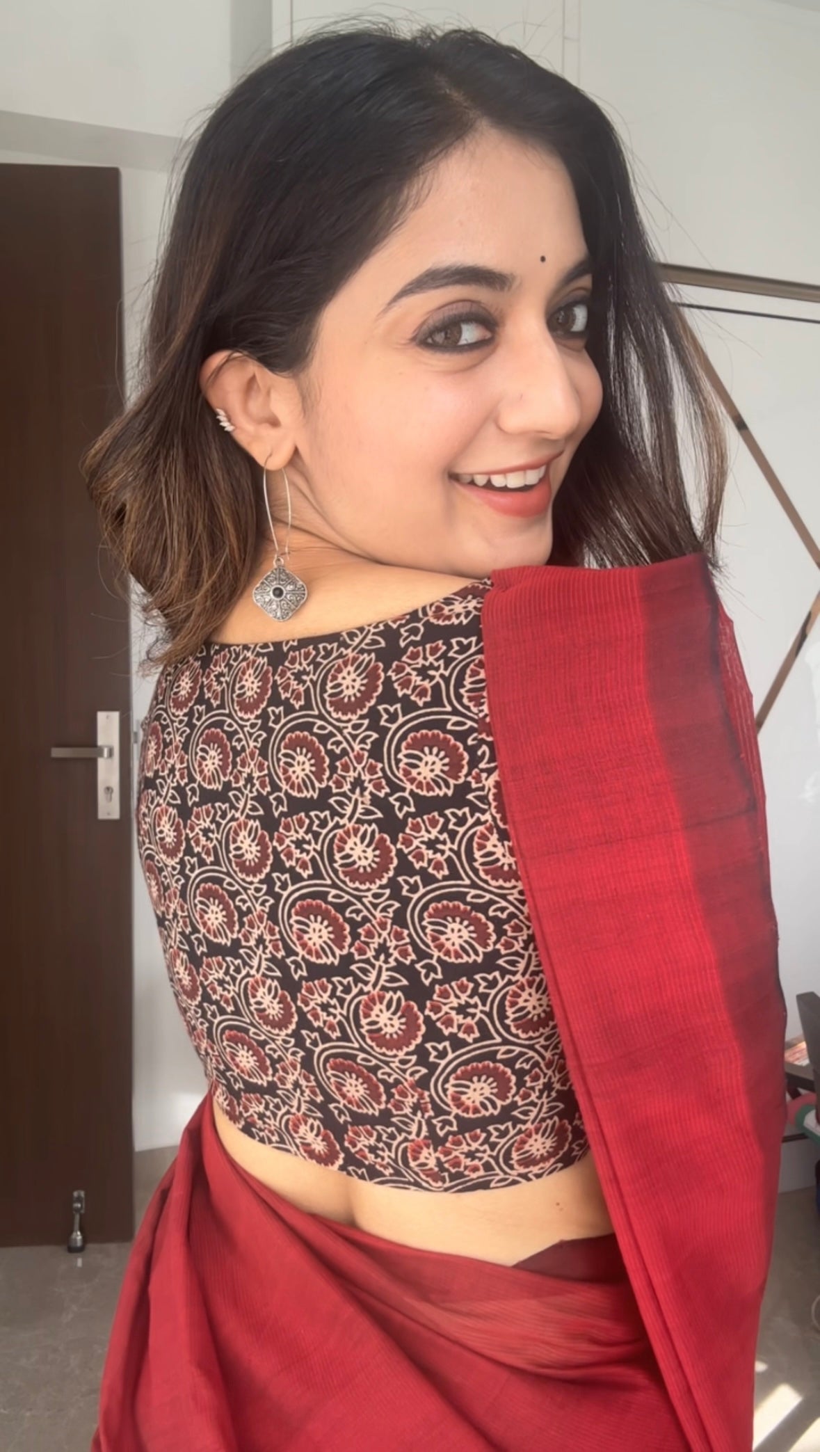 Black Full Sleeve Blouse