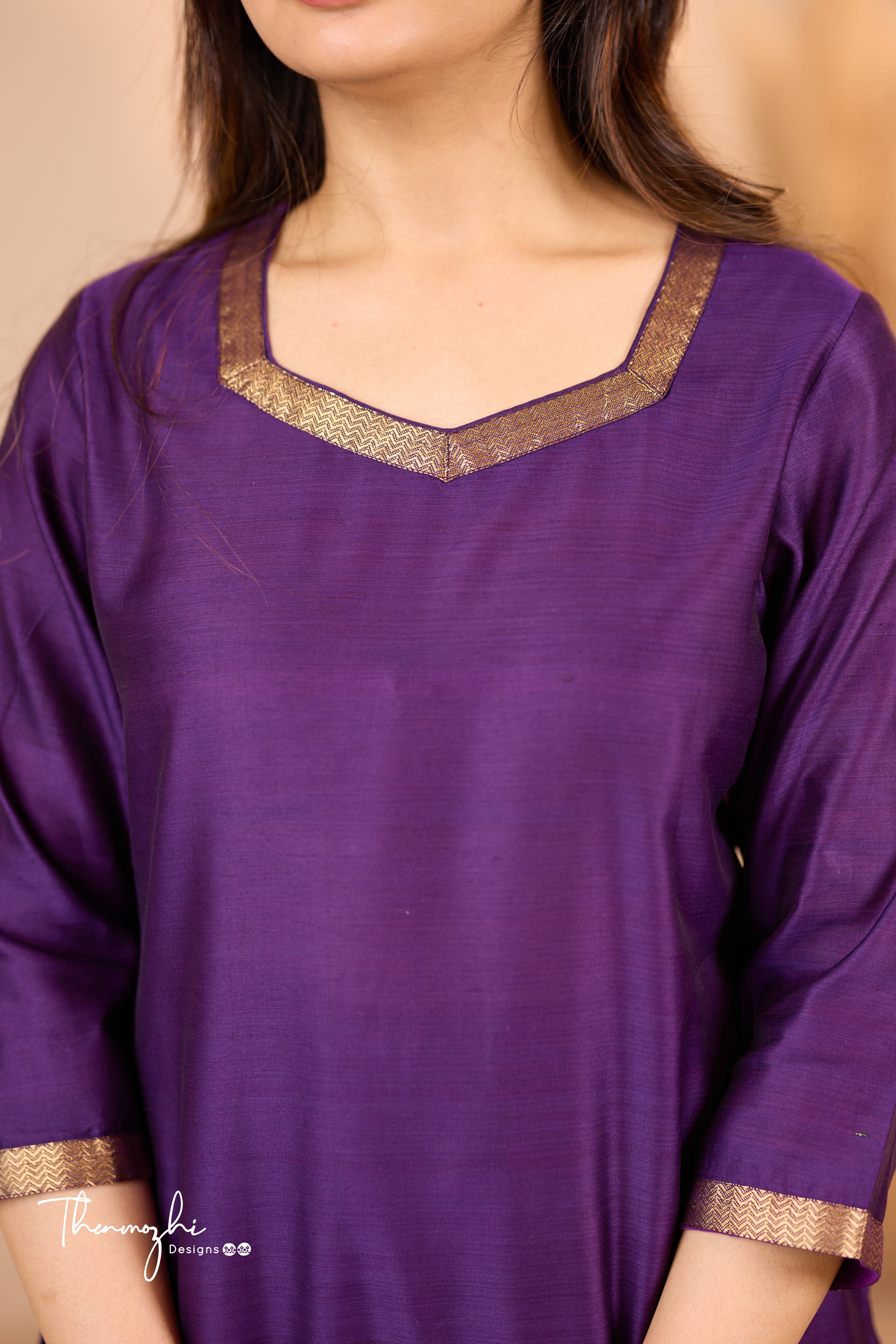 Maheshwari Silk Cotton Suit 17