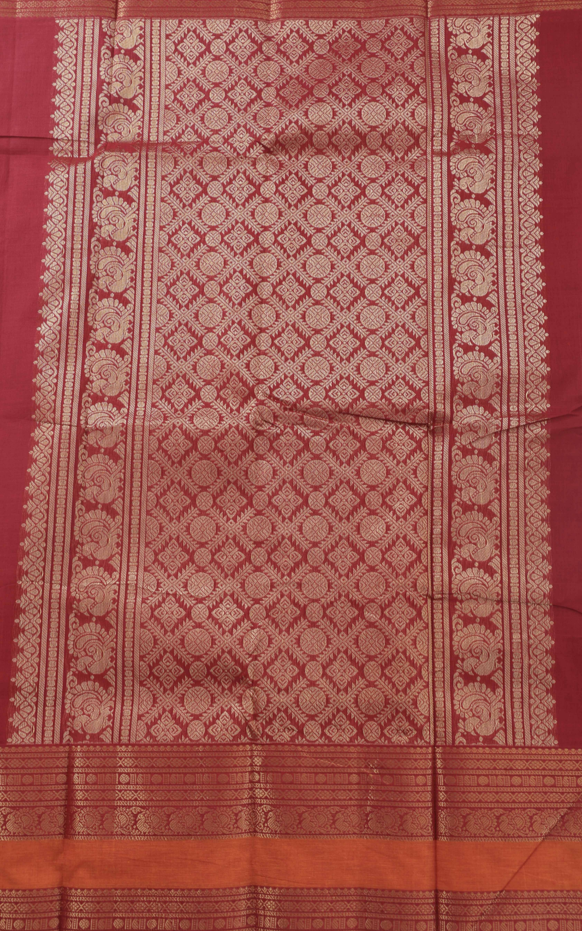 Vairaoosi Chettinad Cotton Saree CW536