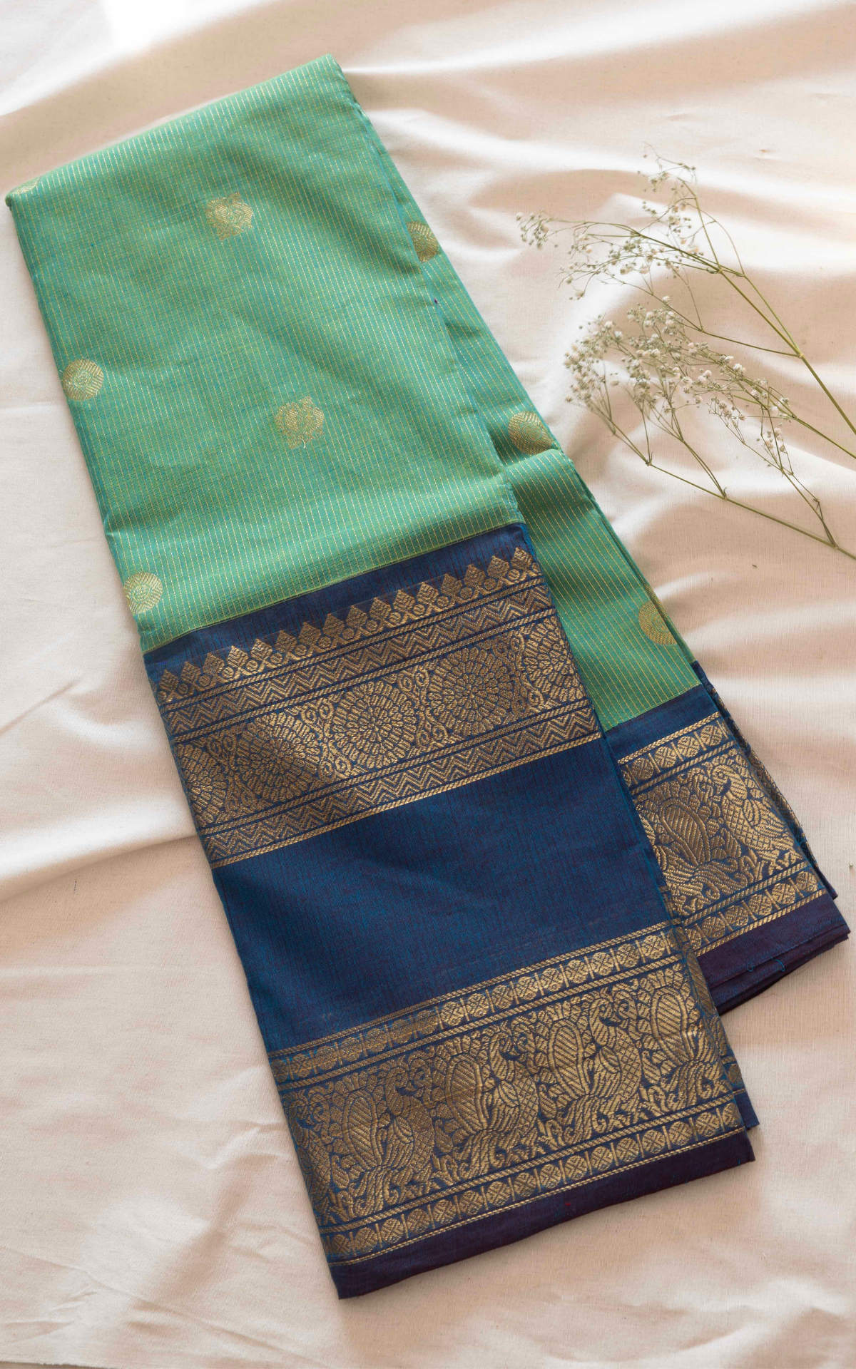 Vairaoosi Chettinad Cotton Saree CW541