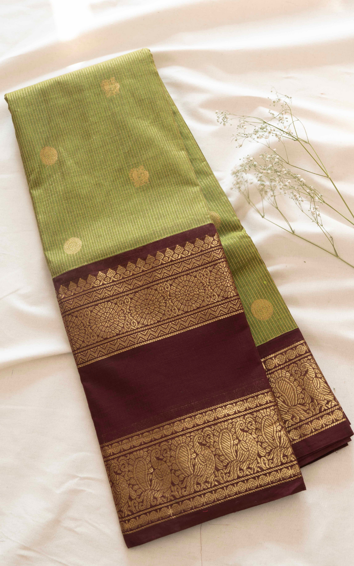 Vairaoosi Chettinad Cotton Saree CW543
