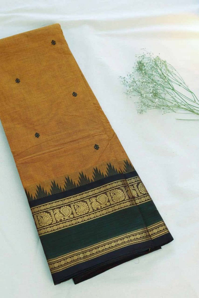 Butta Chettinad Cotton Saree CW402