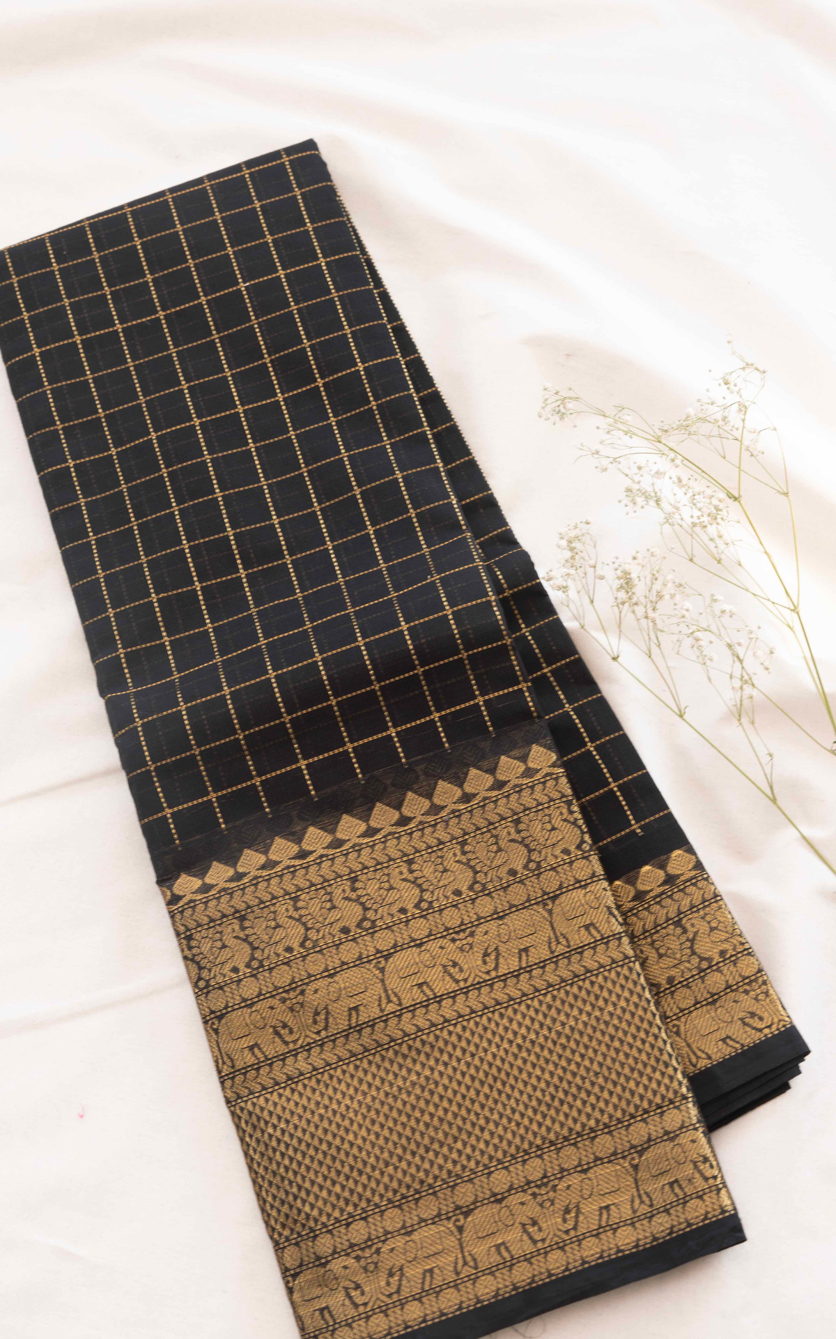 Kattam Chettinad Cotton Saree CW553