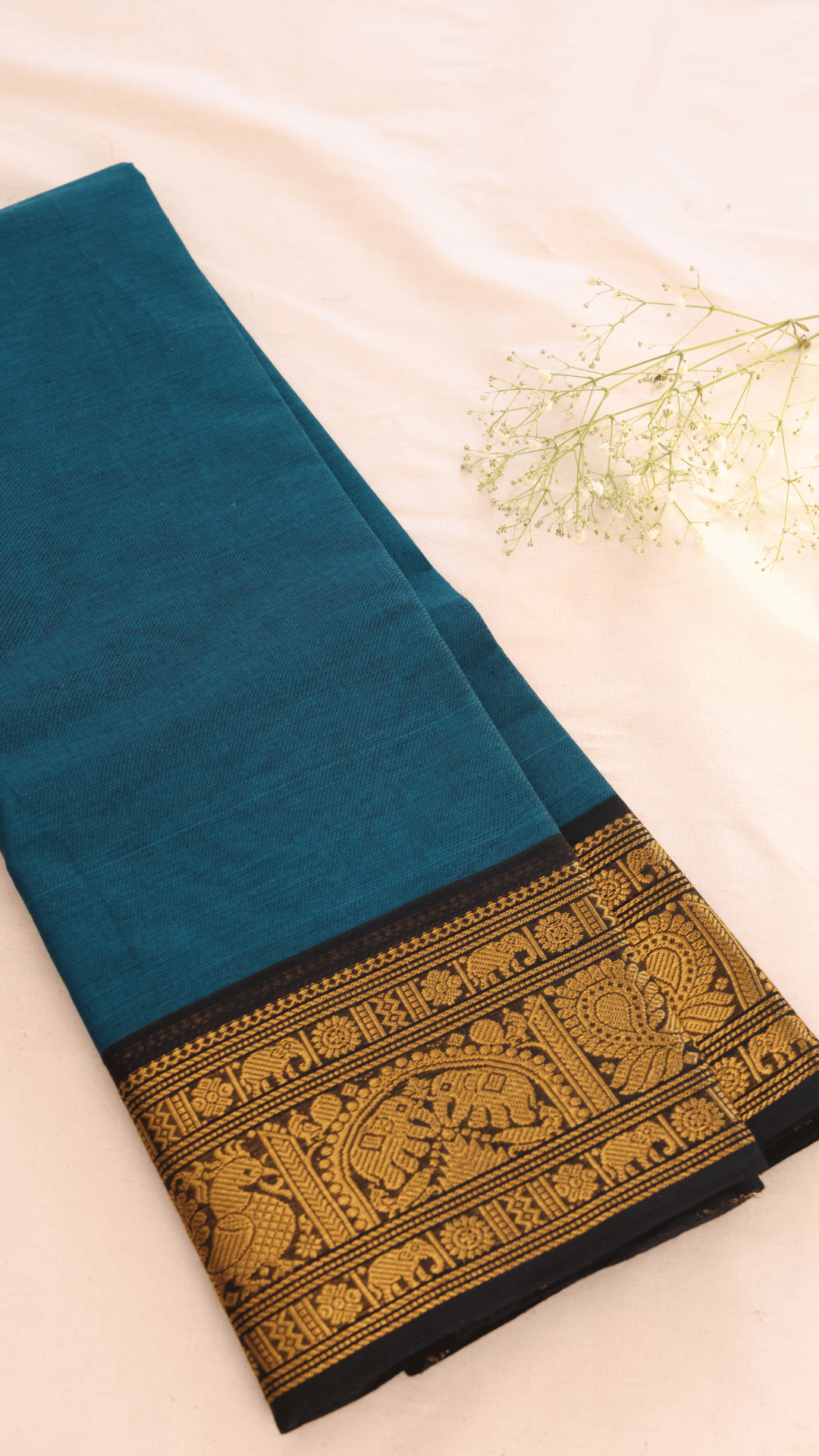 Kanchi Chettinad Cotton Saree CW211
