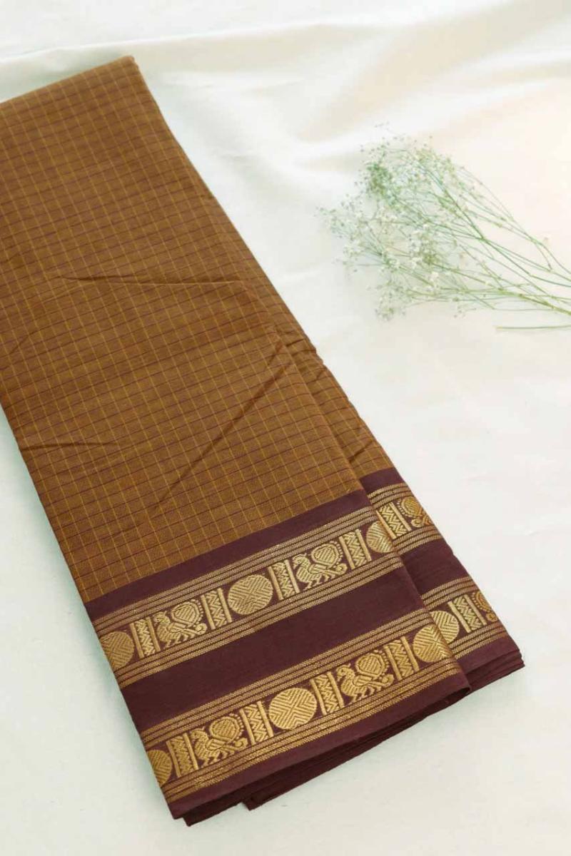 Rettapet Chettinad Cotton Saree CW428