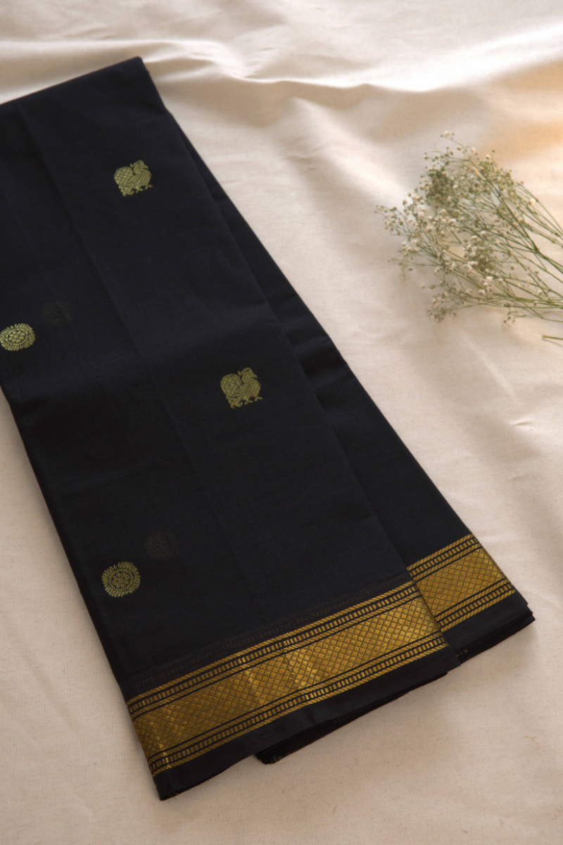 Butta Chettinad Cotton Saree CW472