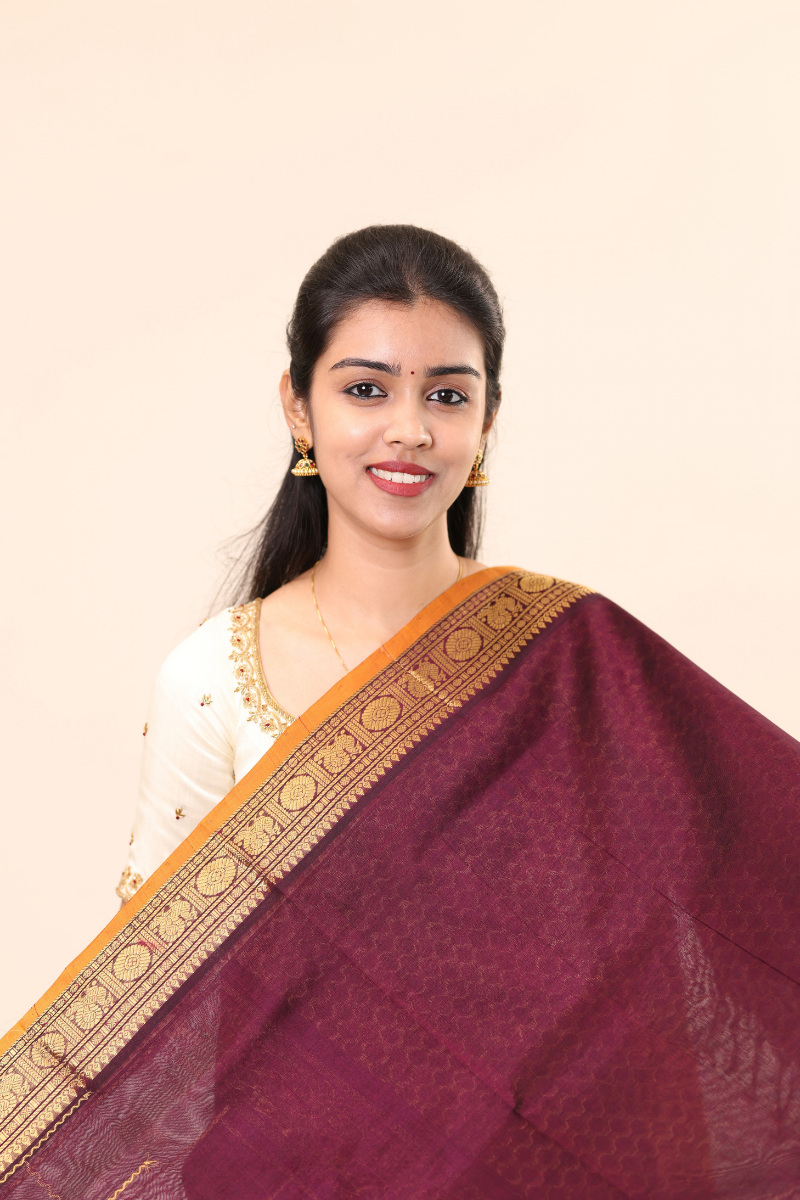 Kanchi Silk Cotton Saree A125