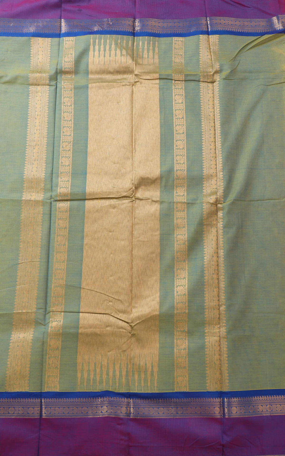 Butta Mercerised Chettinad Cotton Saree CW581