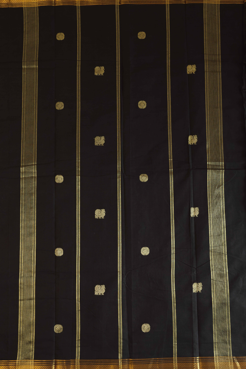 Butta Chettinad Cotton Saree CW472