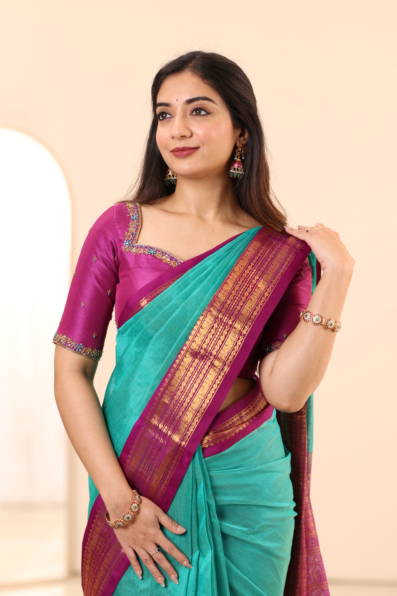 Kanchi Silk Saree A01