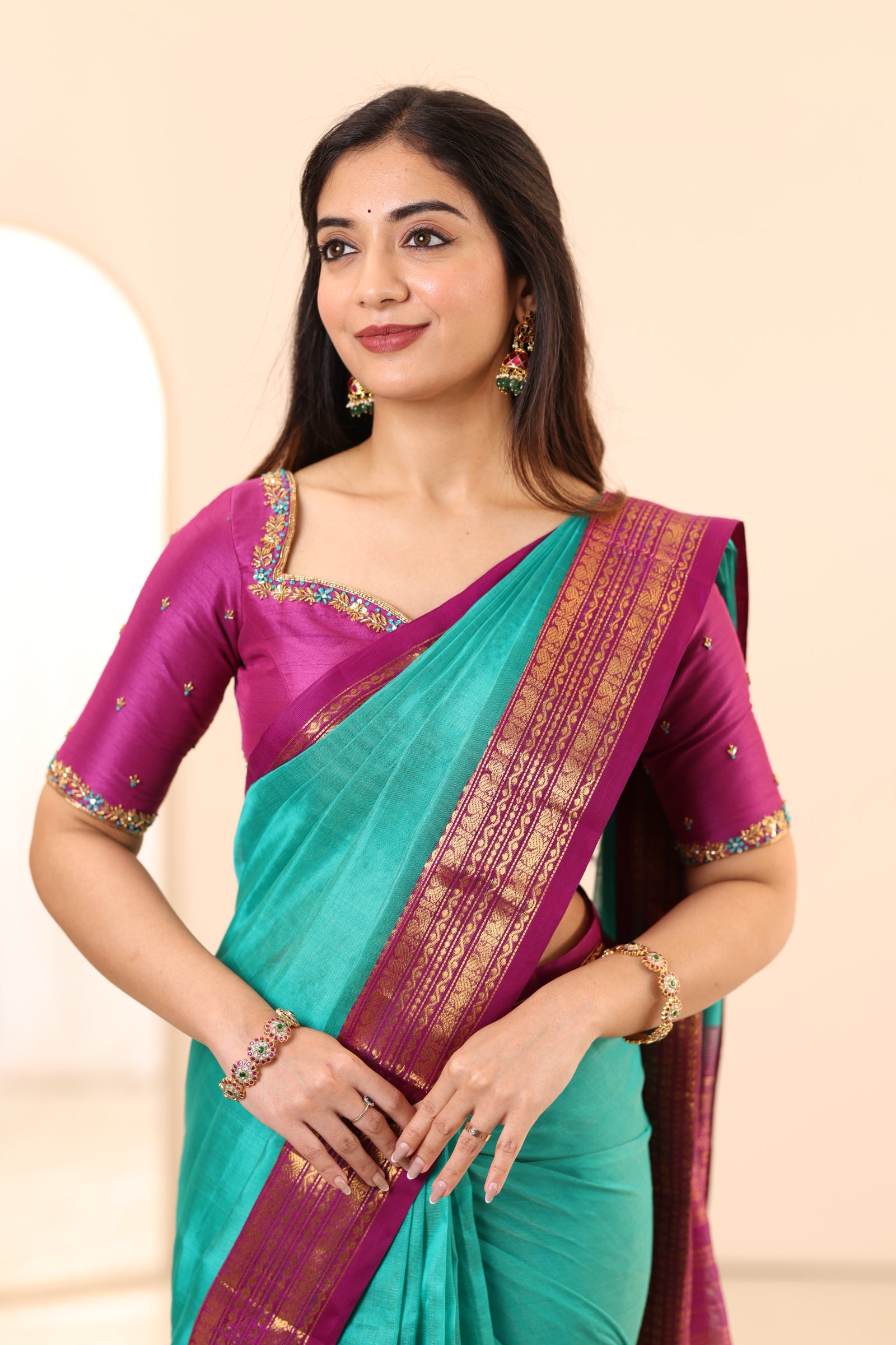 Kanchi Silk Saree A01