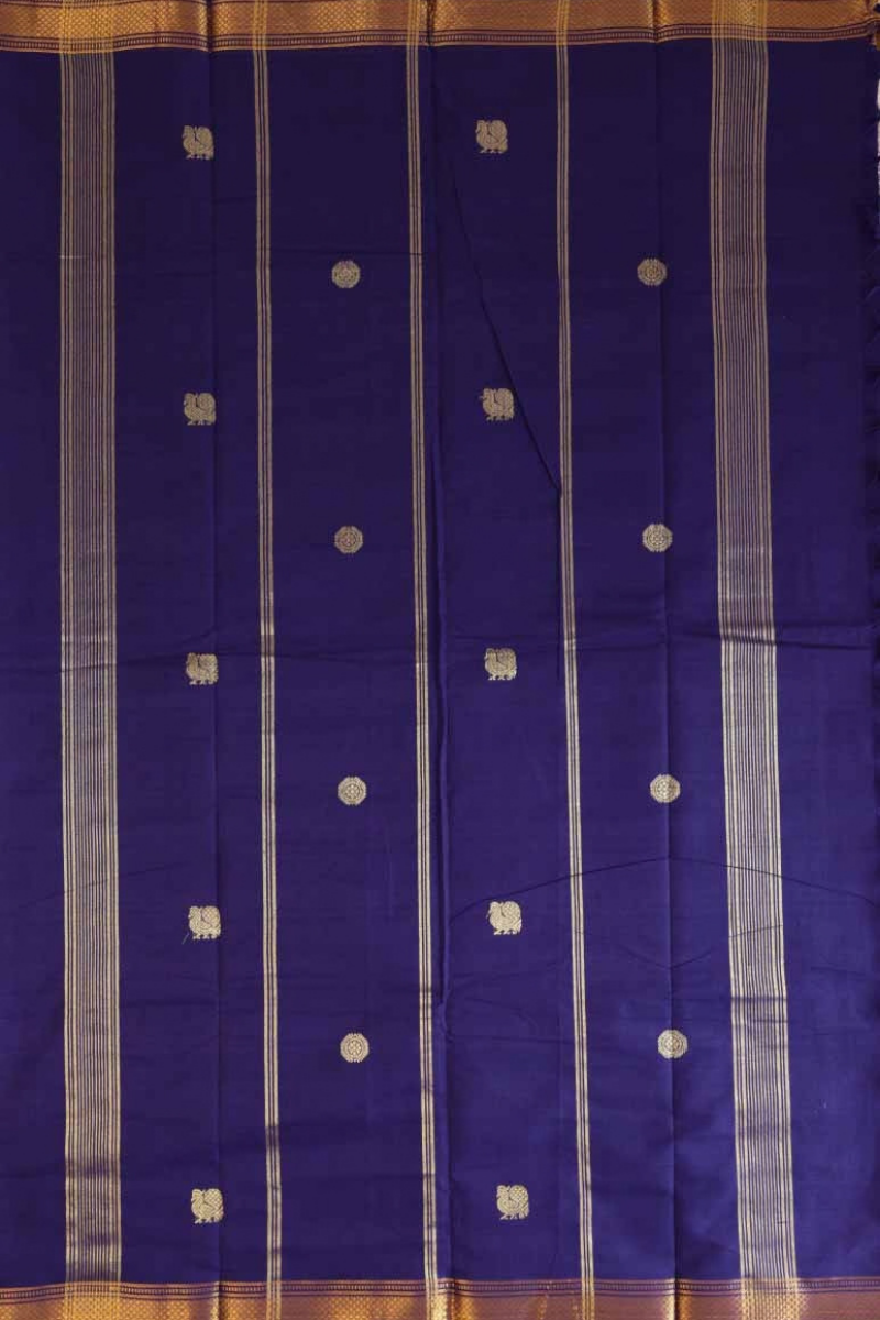 Butta Chettinad Cotton Saree CW475