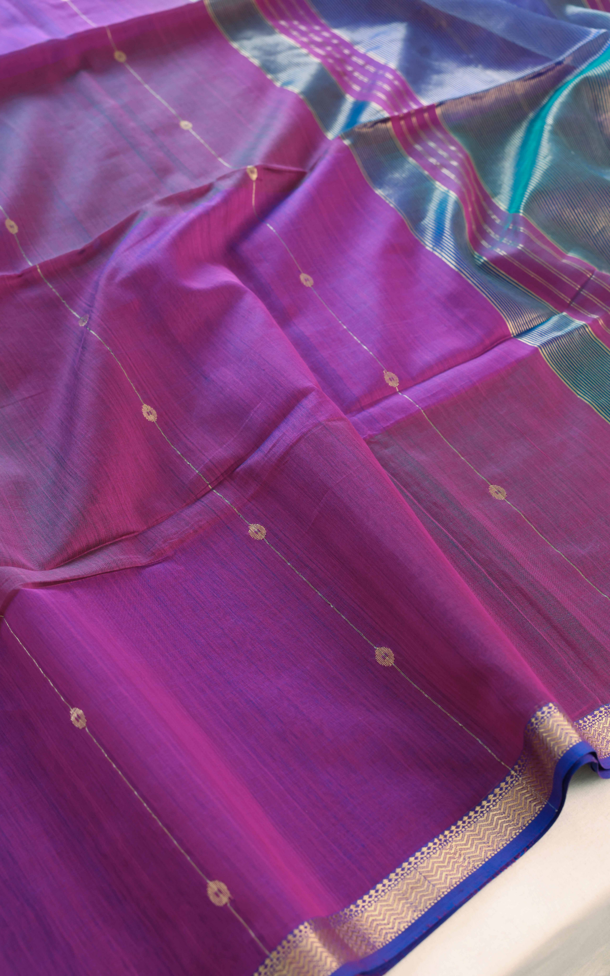 Maheshwari Silk Cotton Saree M017