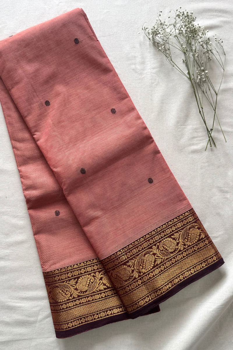 Butta Chettinad Cotton Saree CW255