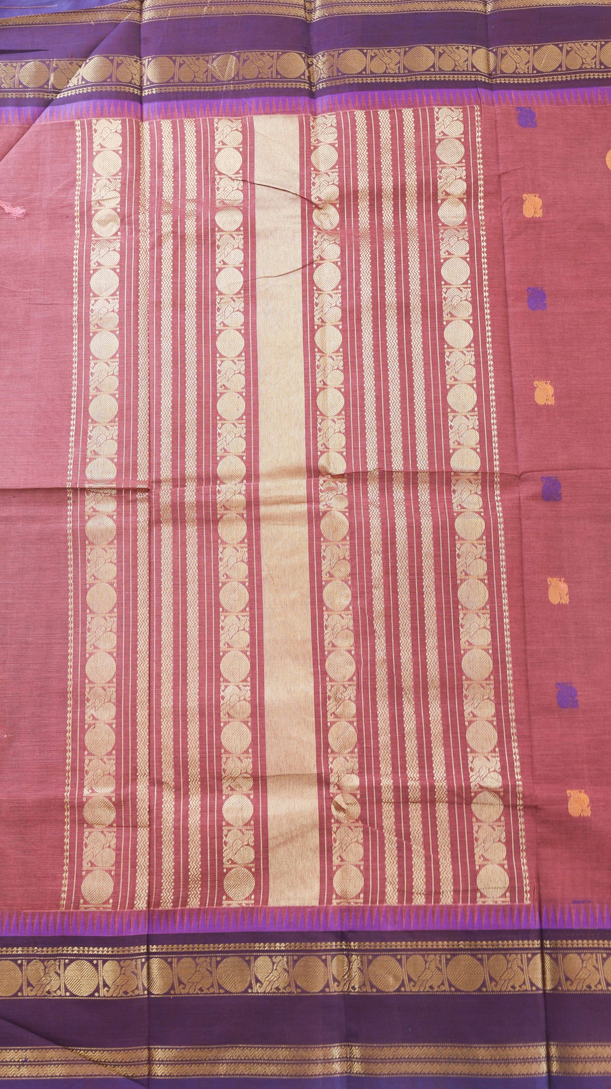 Butta Chettinad Cotton Saree CW566