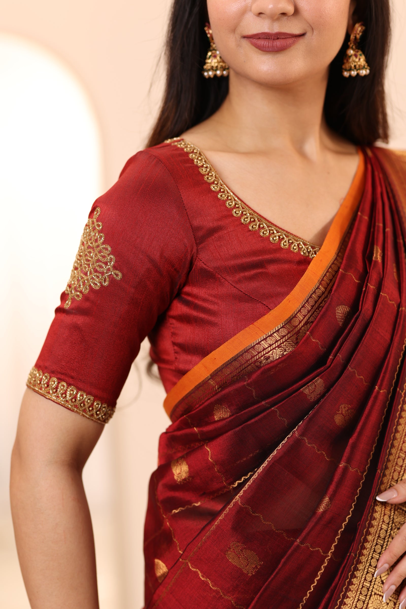 Kanchi Silk Saree A04
