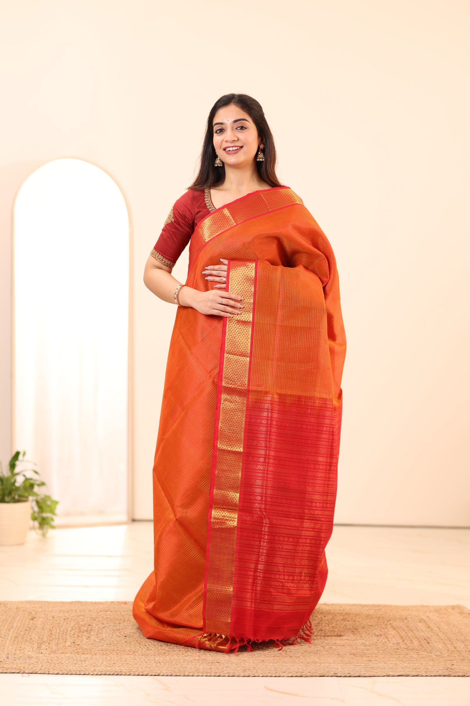 Kanchi Silk Saree A21