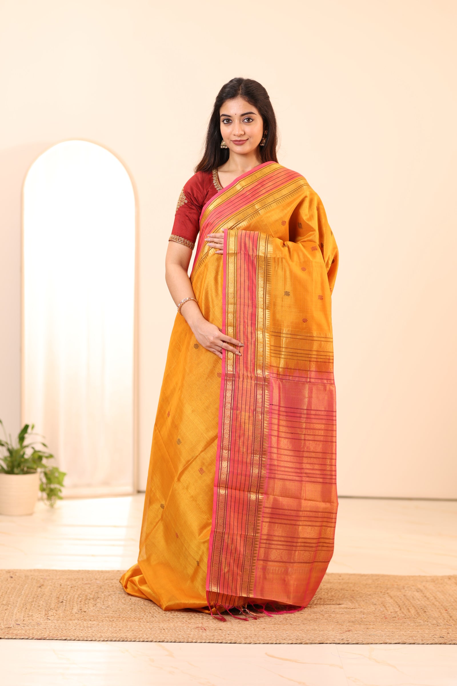 Kanchi Silk Saree A24