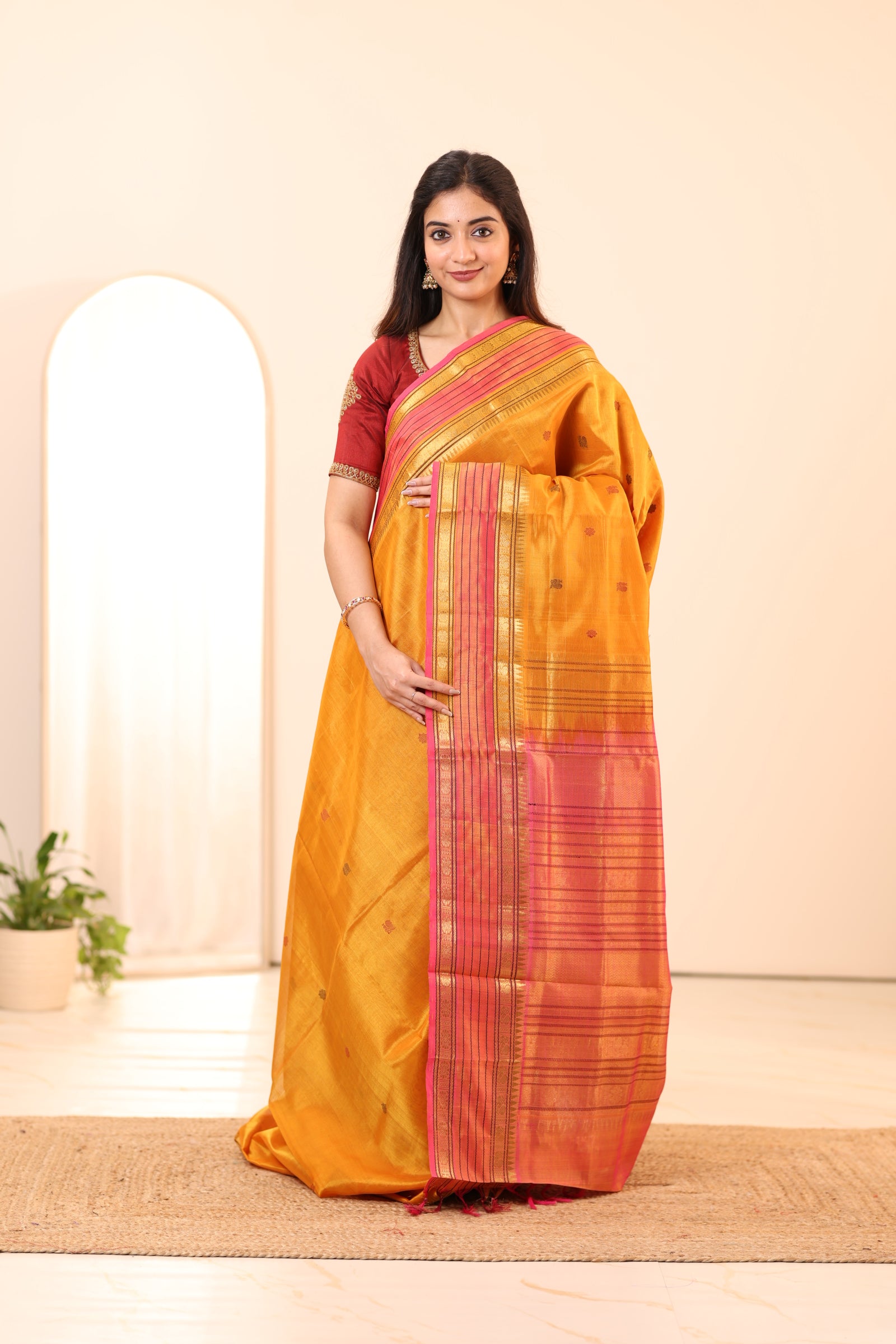 Kanchi Silk Saree A24