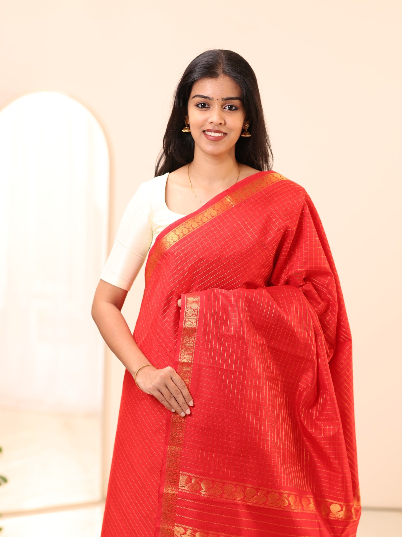 Kanchi Silk Cotton Saree A26