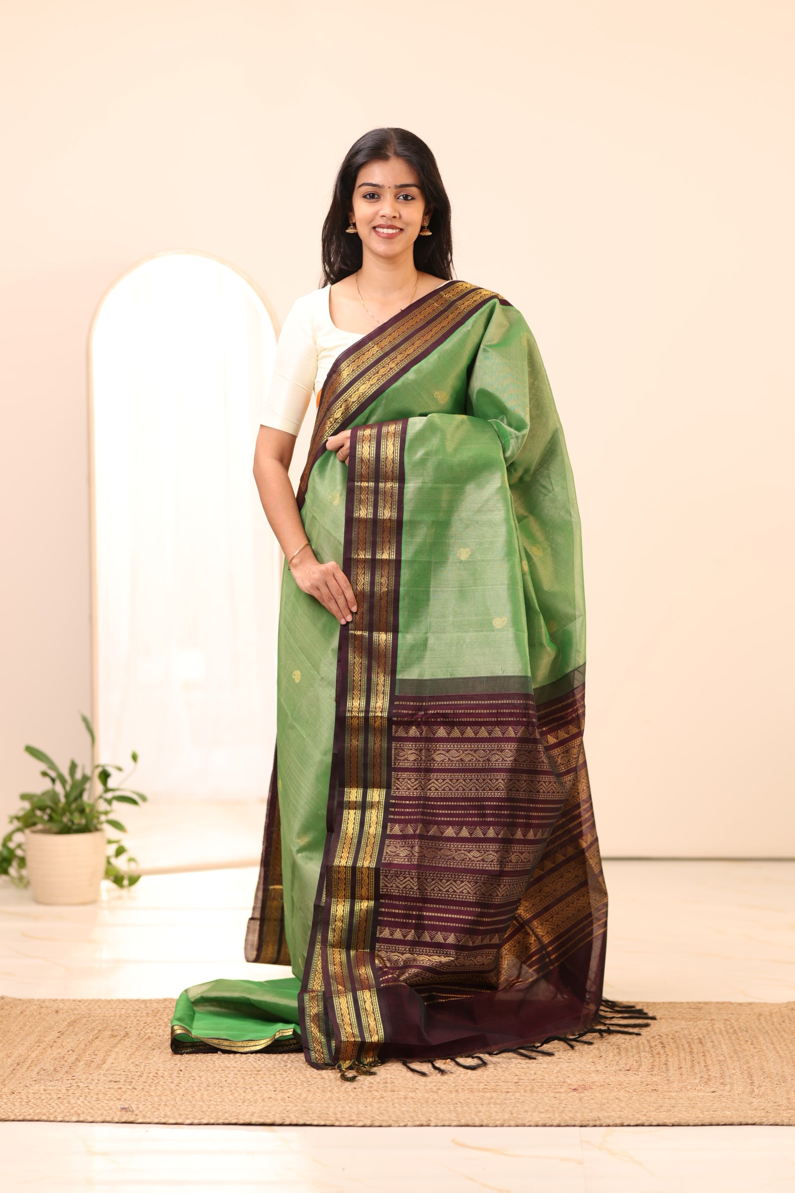 Kanchi Silk Cotton Saree A27