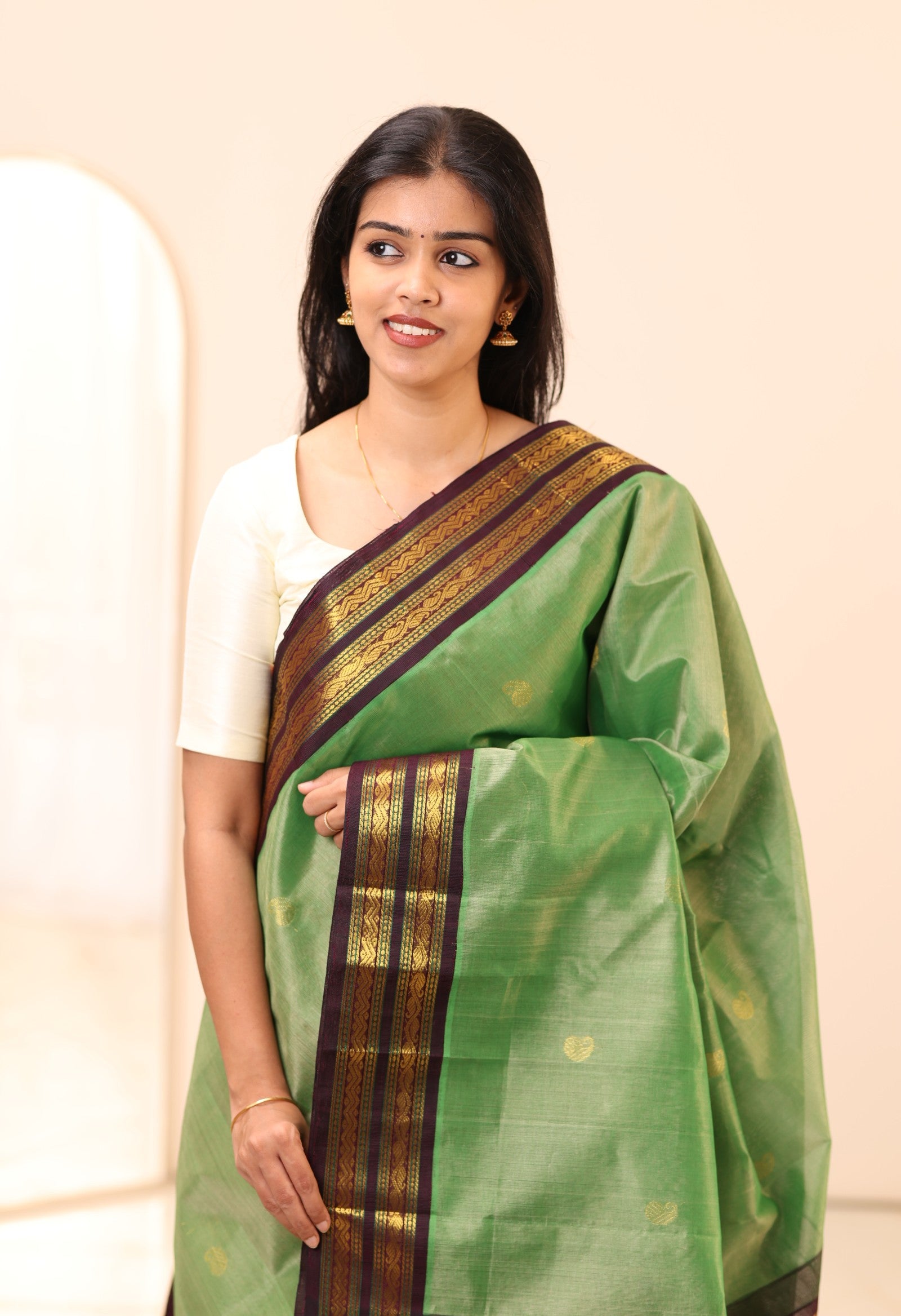 Kanchi Silk Cotton Saree A27