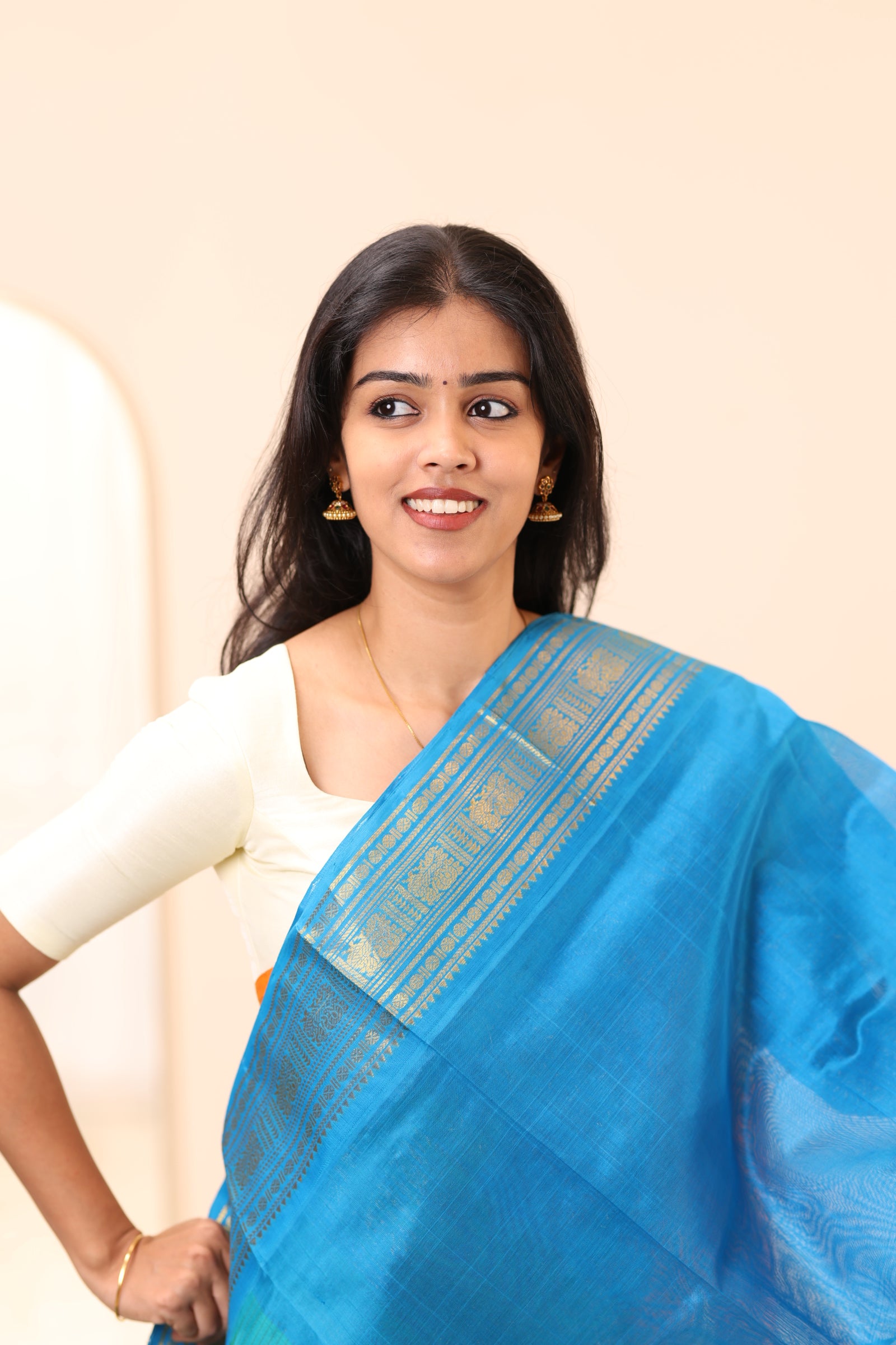 Kanchi Silk Cotton Saree A31