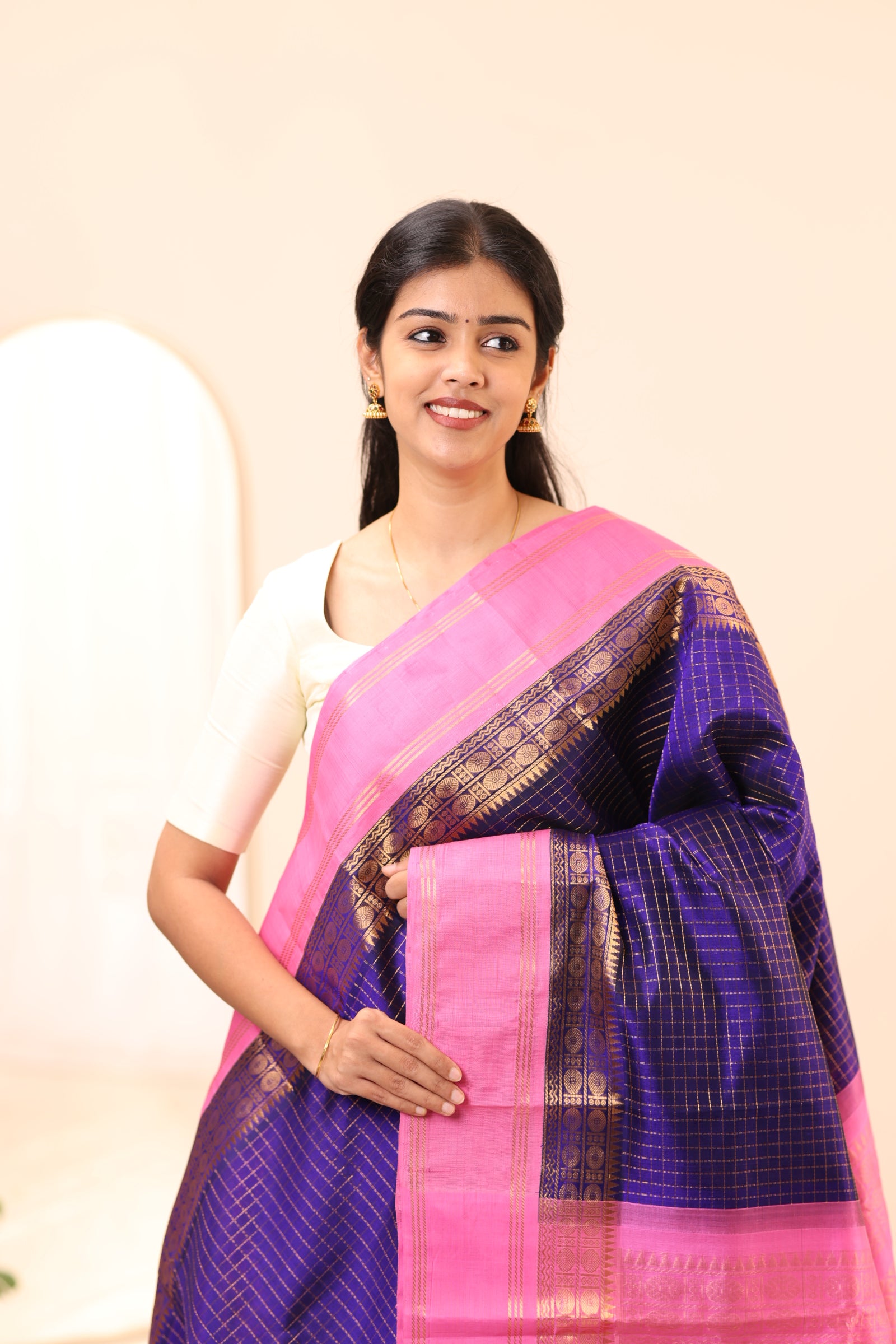 Kanchi Silk Cotton Saree A32