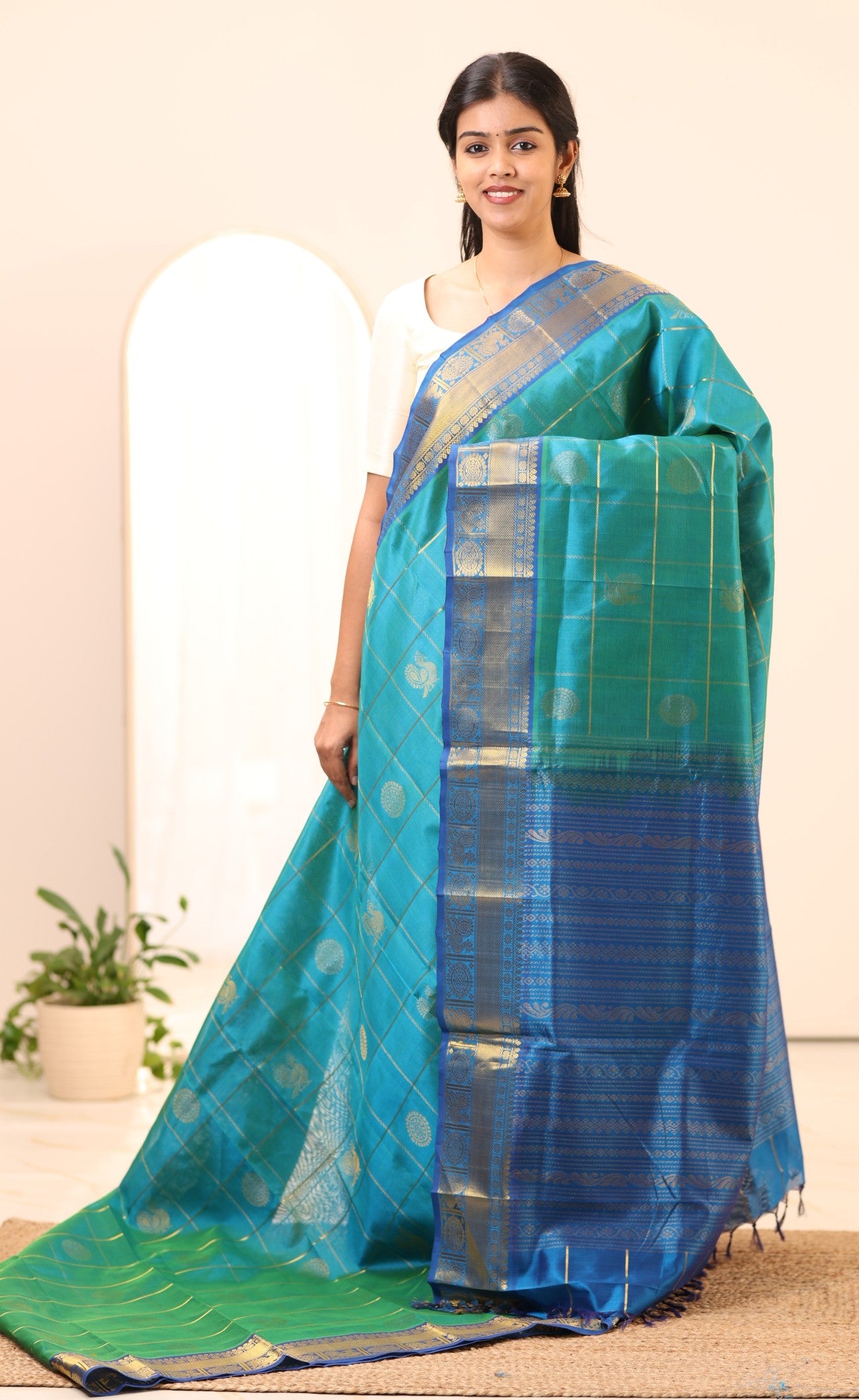 Kanchi Silk Cotton Saree A31