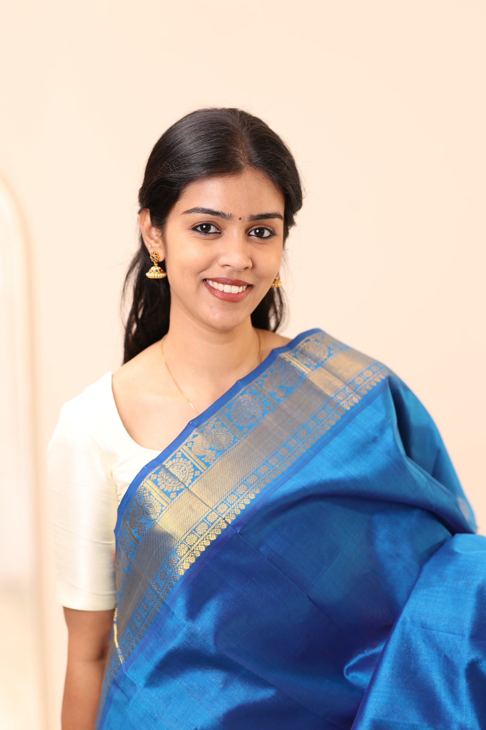 Kanchi Silk Cotton Saree A36