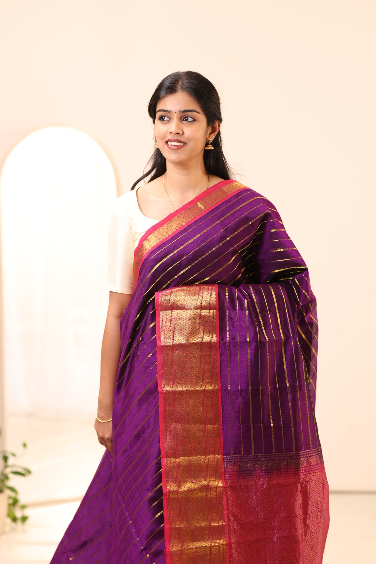 Kanchi Silk Cotton Saree A54
