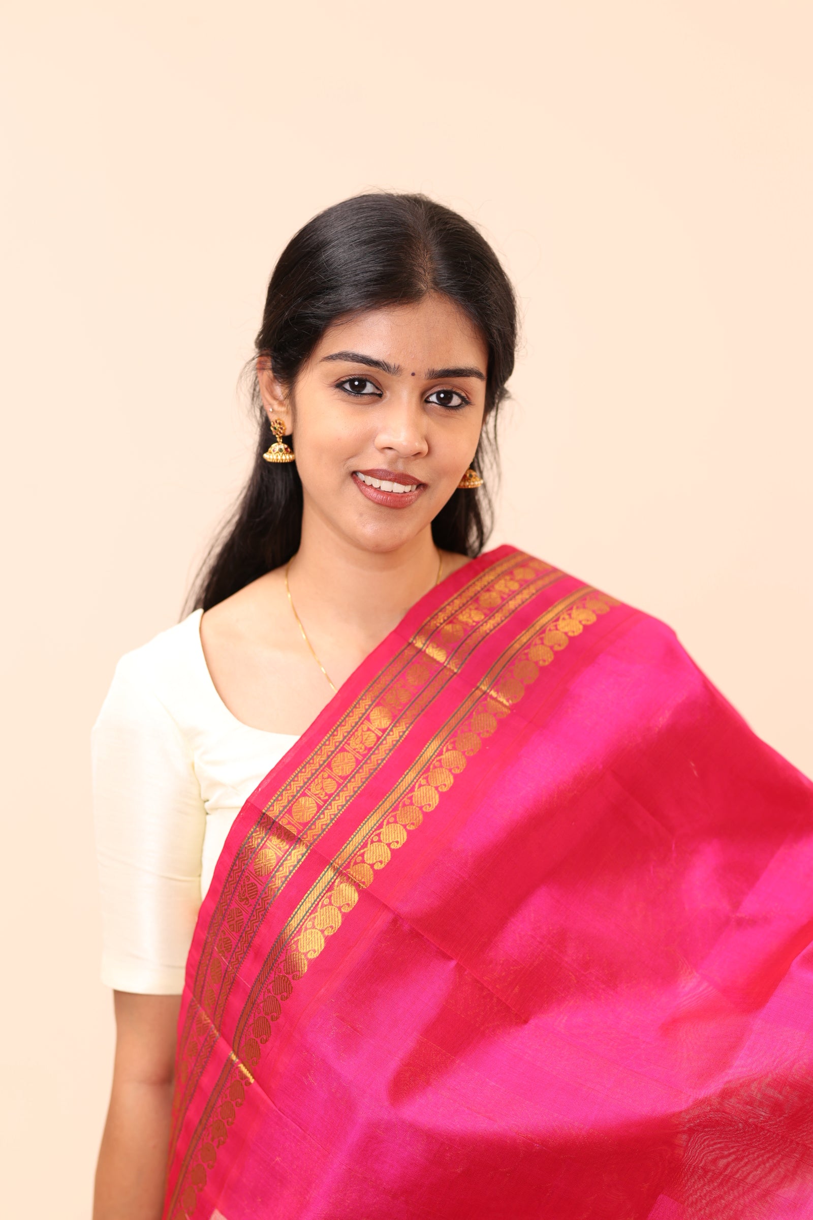 Kanchi Silk Cotton Saree A68